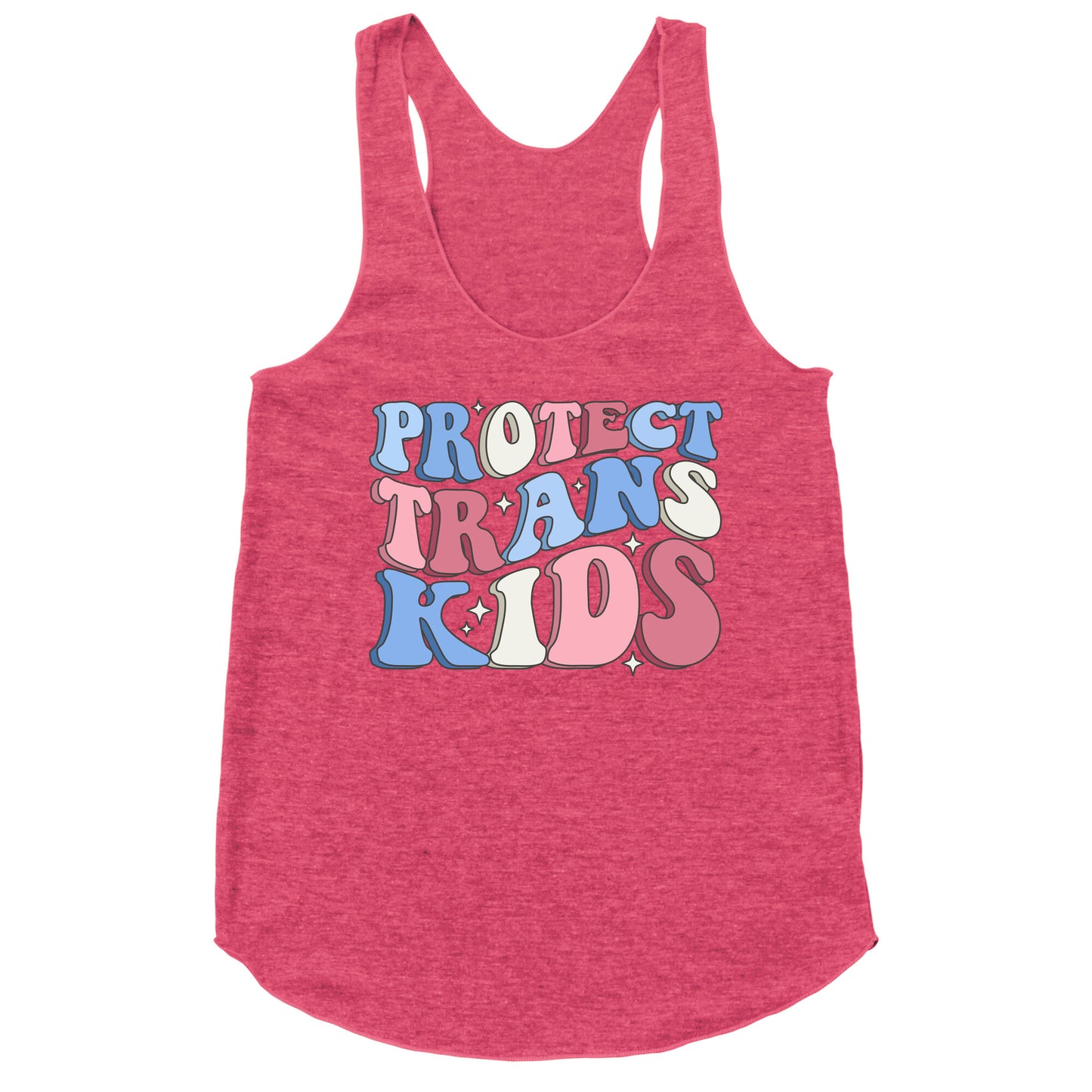 Protect Trans Kids Racerback Tank