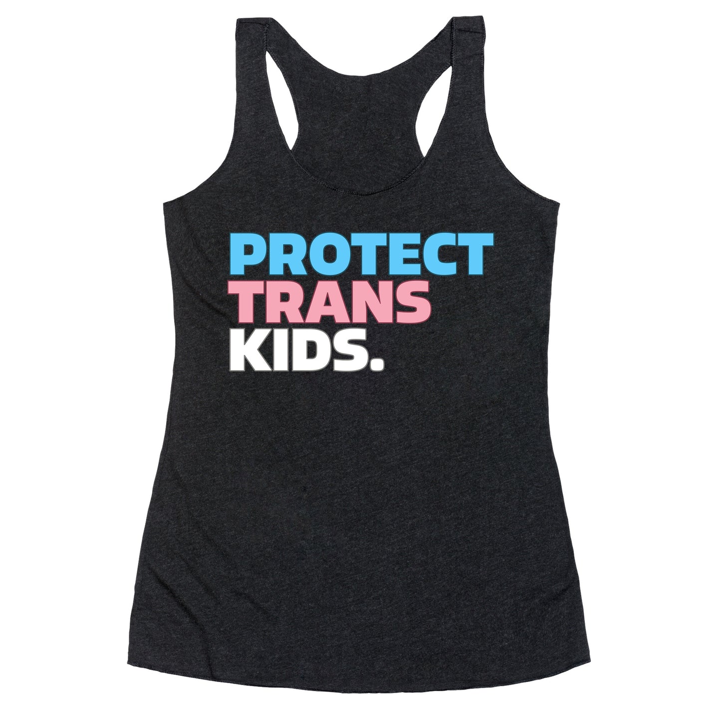 Protect Trans Kids Racerback Tank