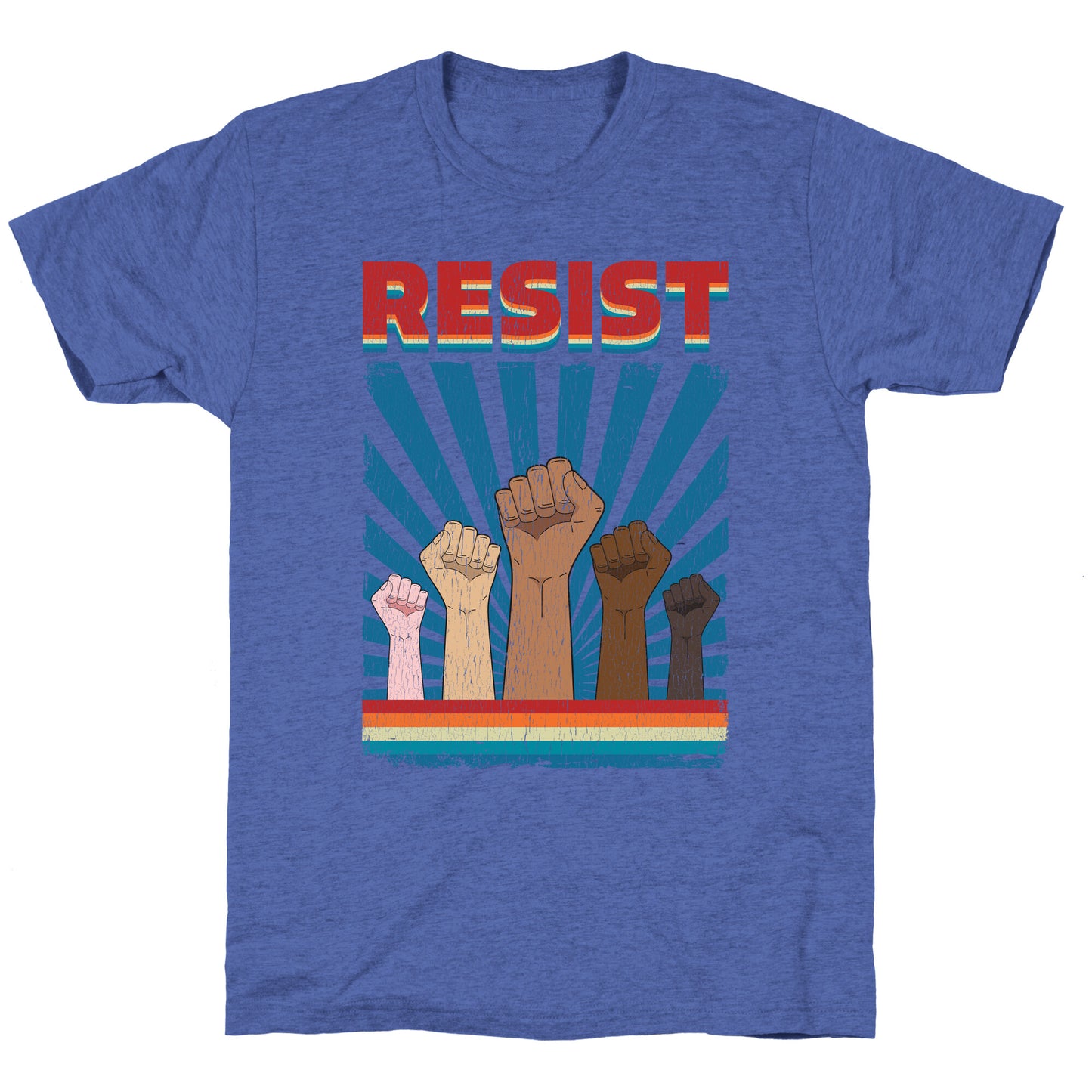 Resist Unisex Triblend Tee