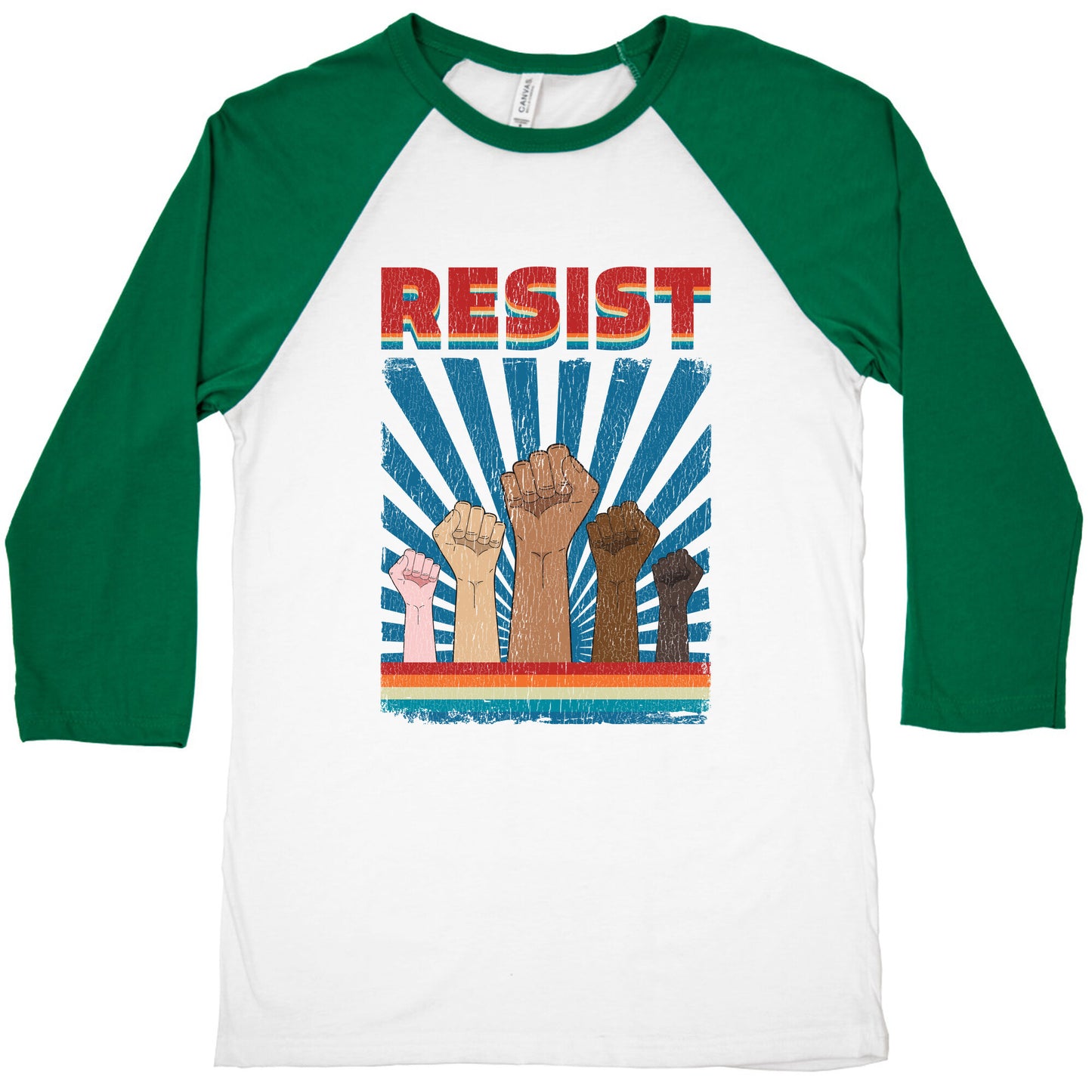 Resist Baseball Tee