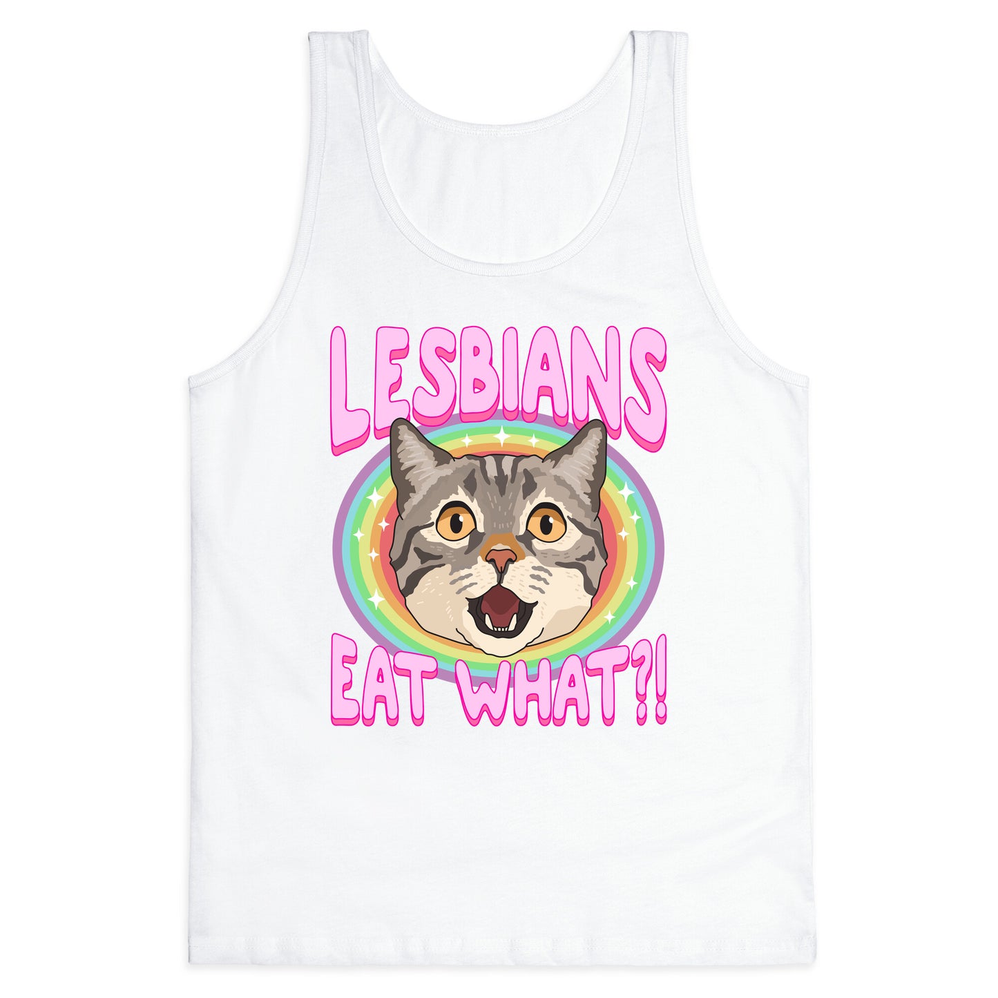 Lesbians Eat What Tank Top