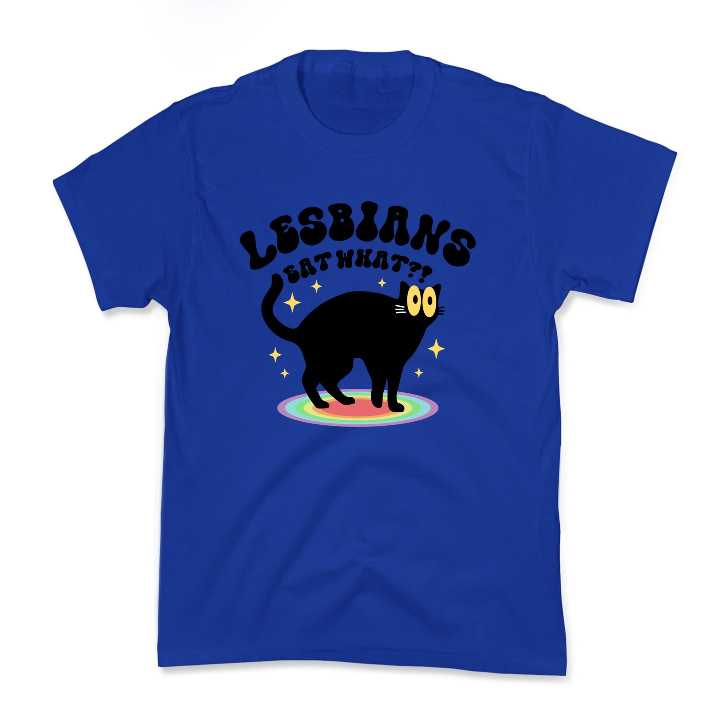Lesbians Eat What Cat Kids Tee