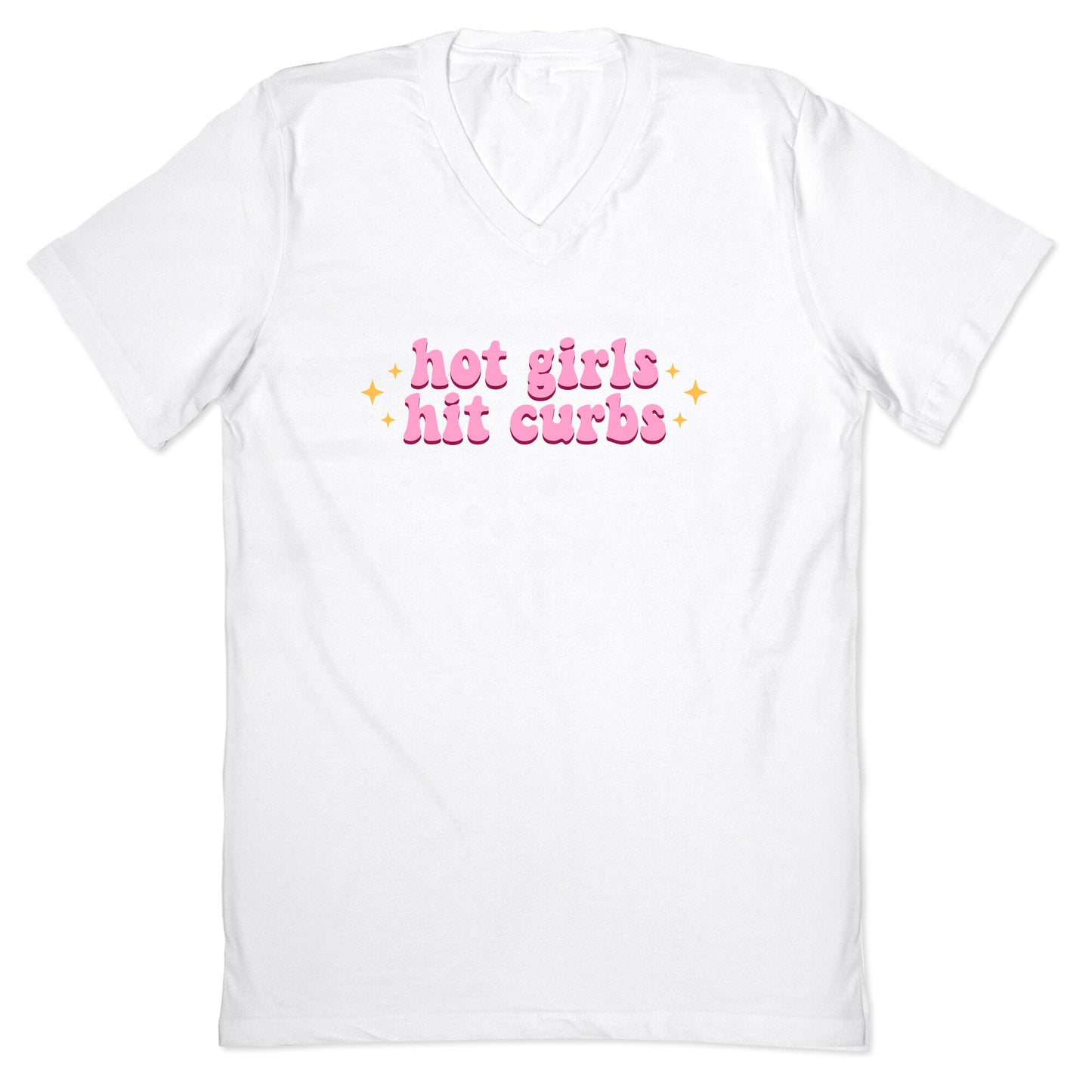 Hot Girls Hit Curbs V-Neck