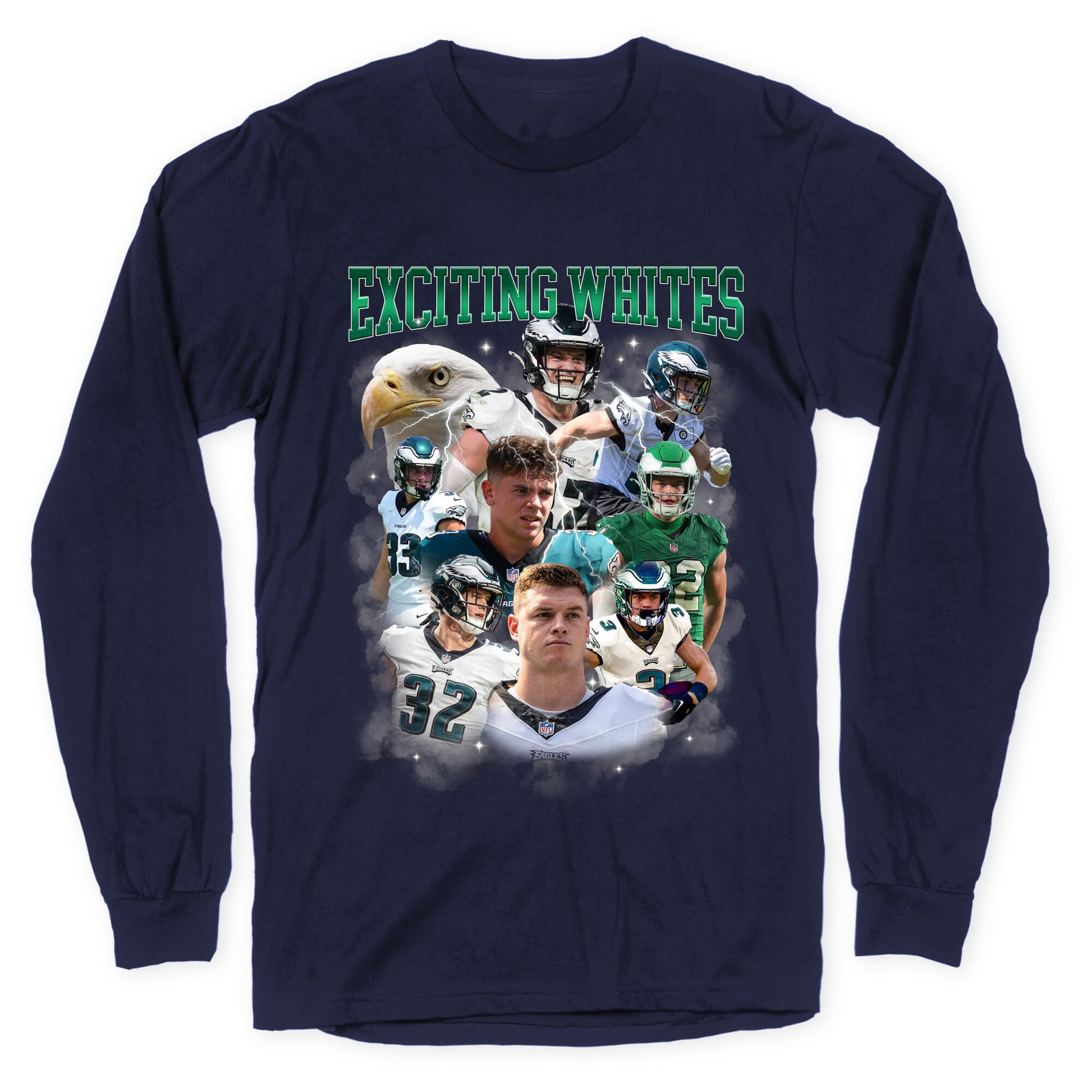 Exciting Whites Longsleeve Tee