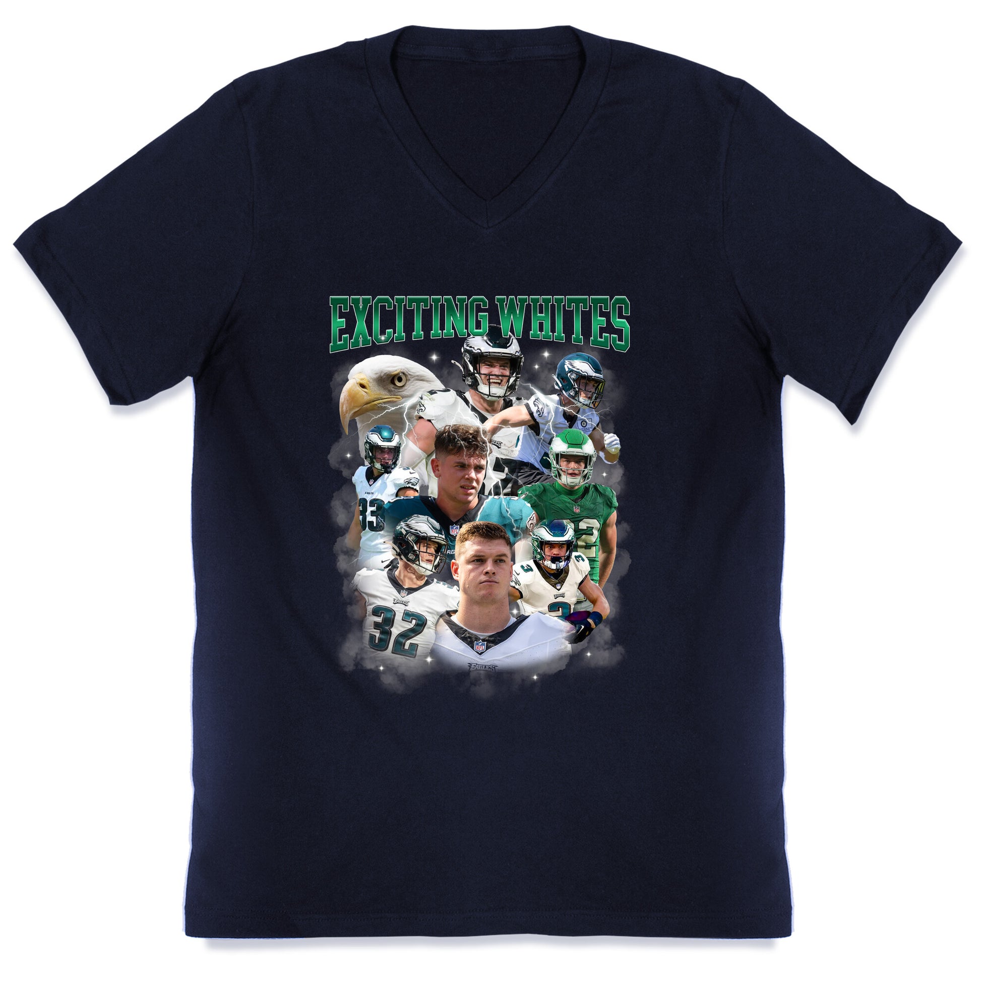 Exciting Whites V-Neck