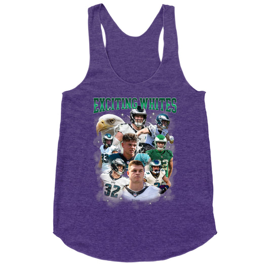 Exciting Whites Racerback Tank
