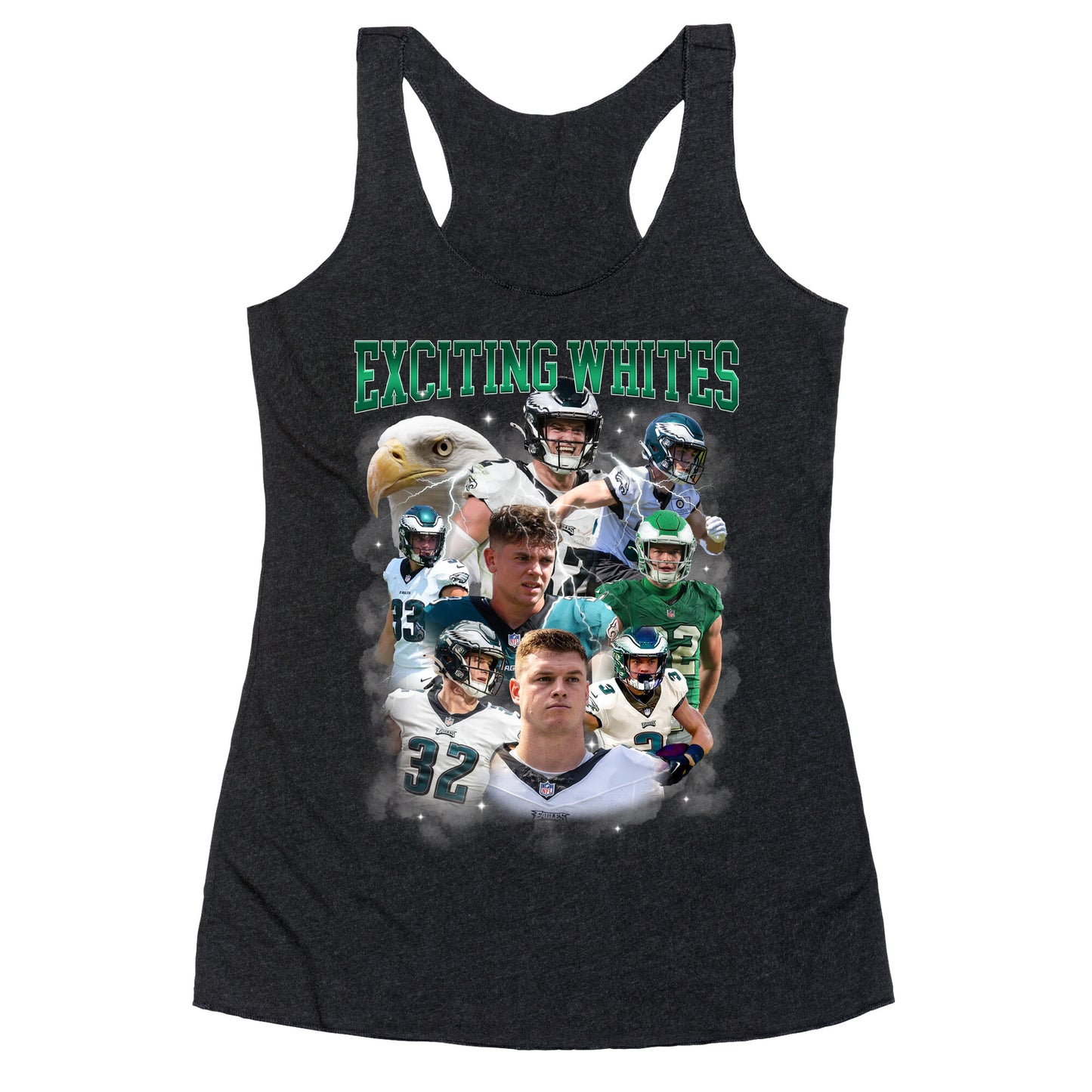 Exciting Whites Racerback Tank