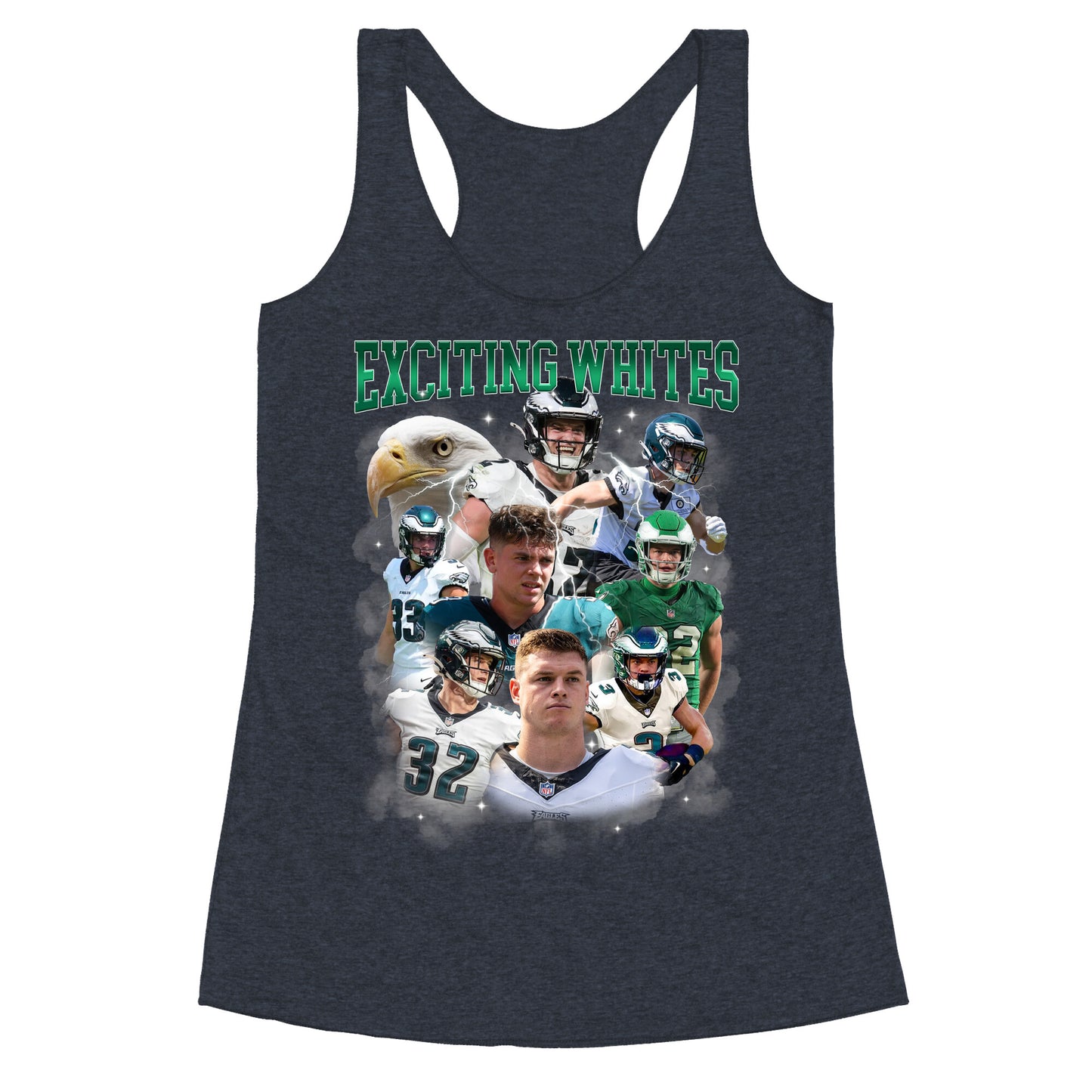 Exciting Whites Racerback Tank