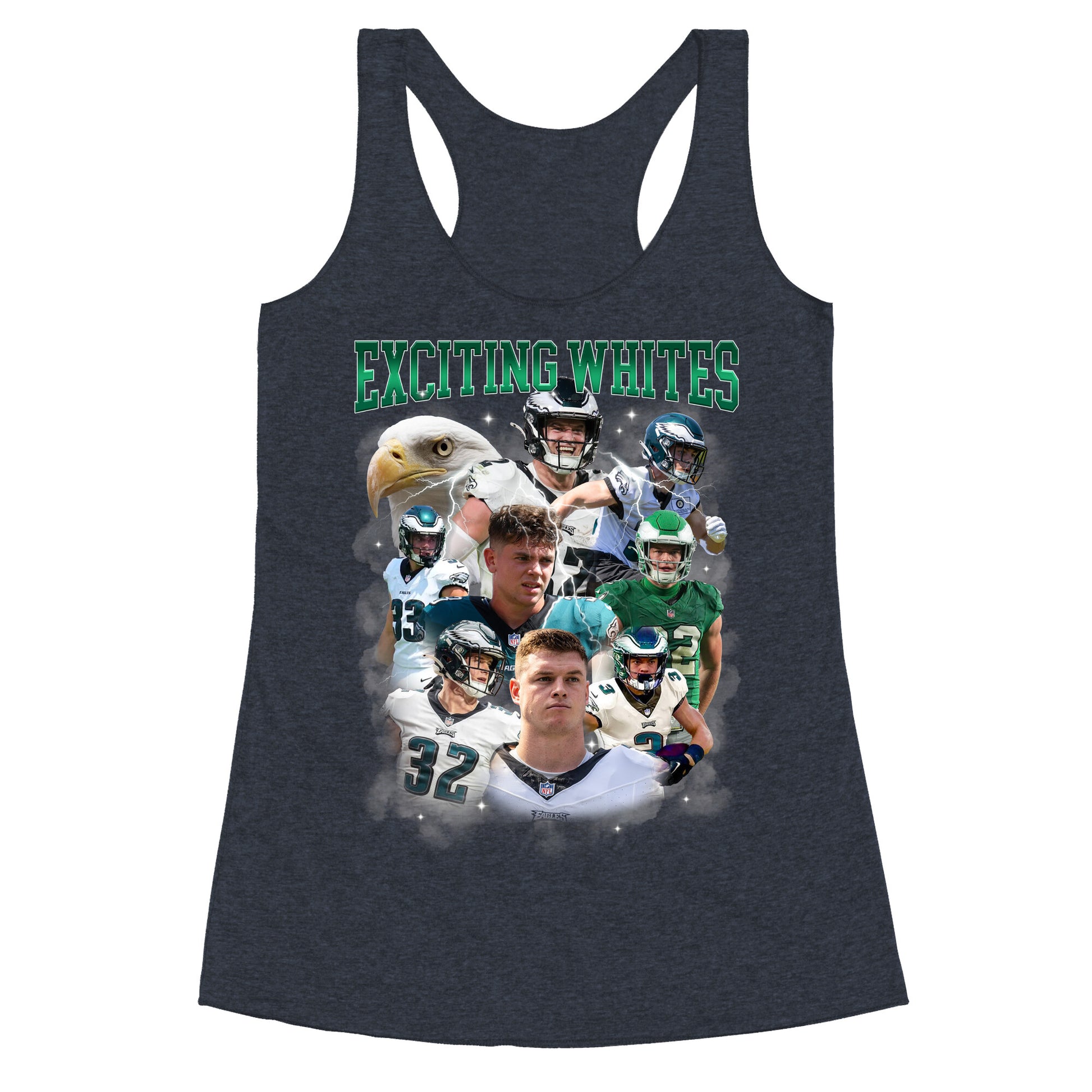 Exciting Whites Racerback Tank