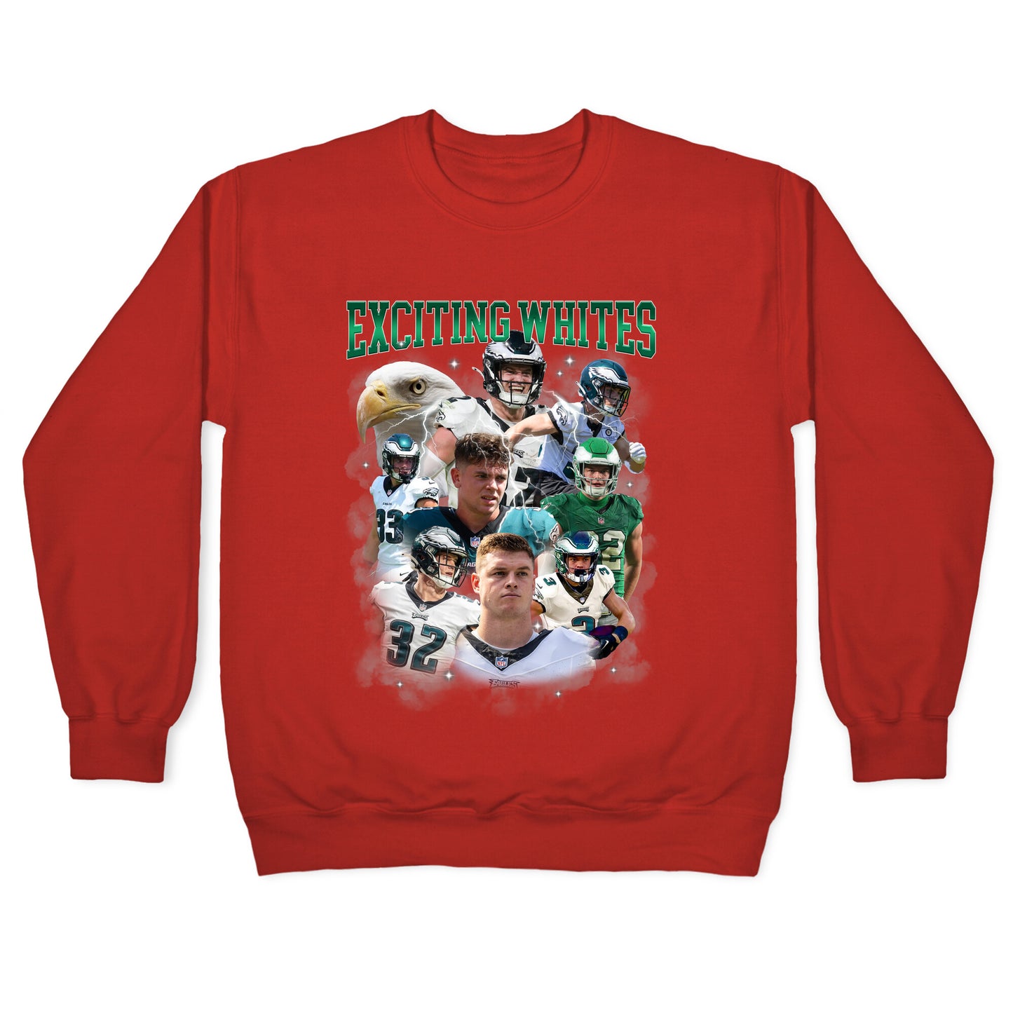 Exciting Whites Crewneck Sweatshirt