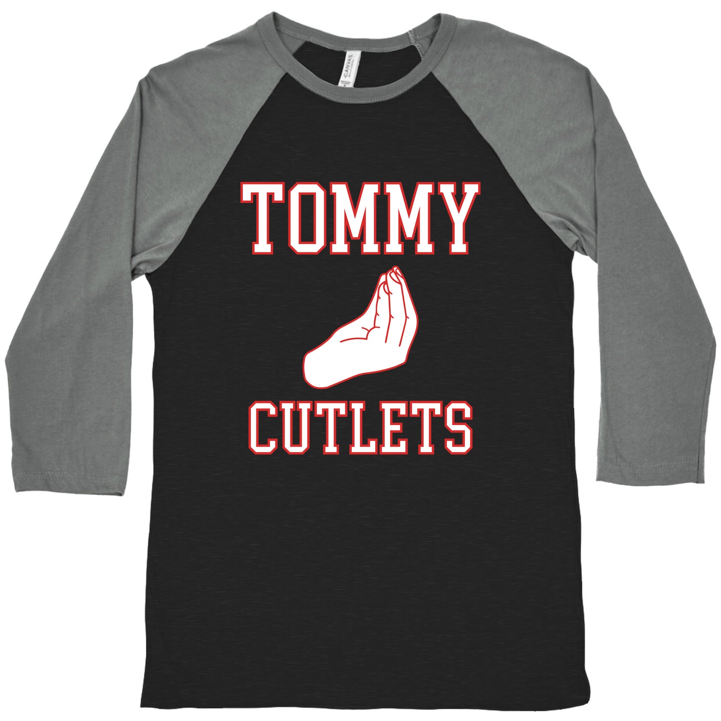 Tommy Cutlets Baseball Tee