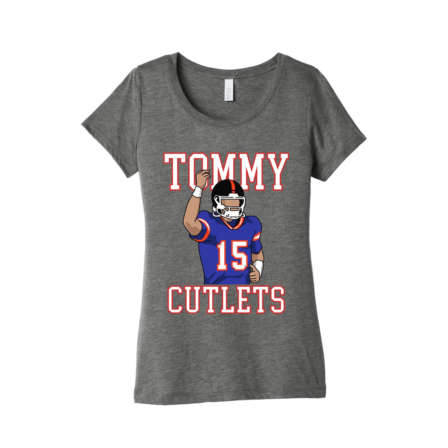 Tommy Cutlets DeVito Womens Triblend Tee