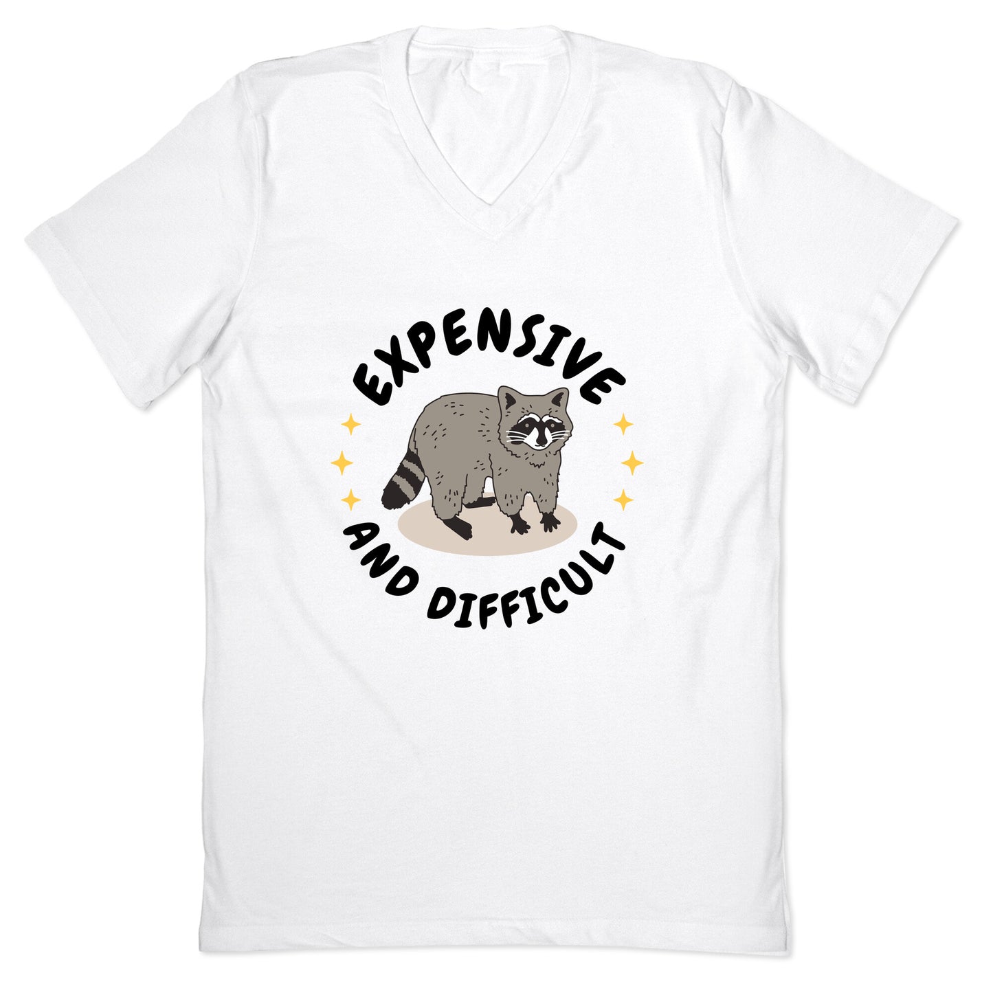 Expensive and Difficult Trash Animal V-Neck