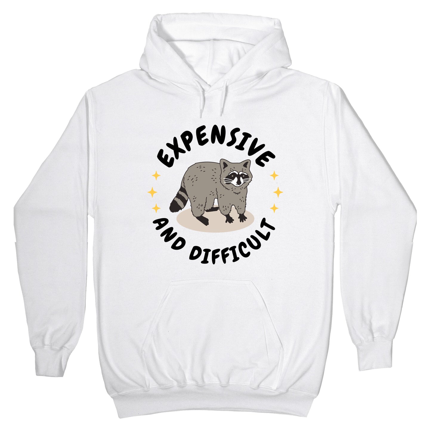 Expensive and Difficult Trash Animal Hoodie