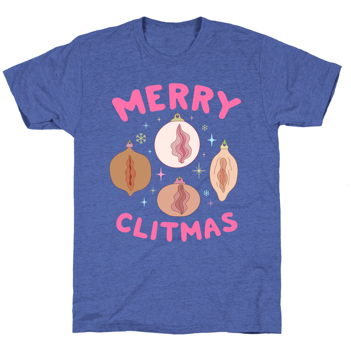 Merry Clitmas Unisex Triblend Tee