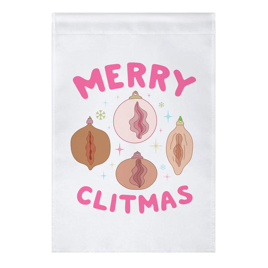 Merry Clitmas Garden Flag