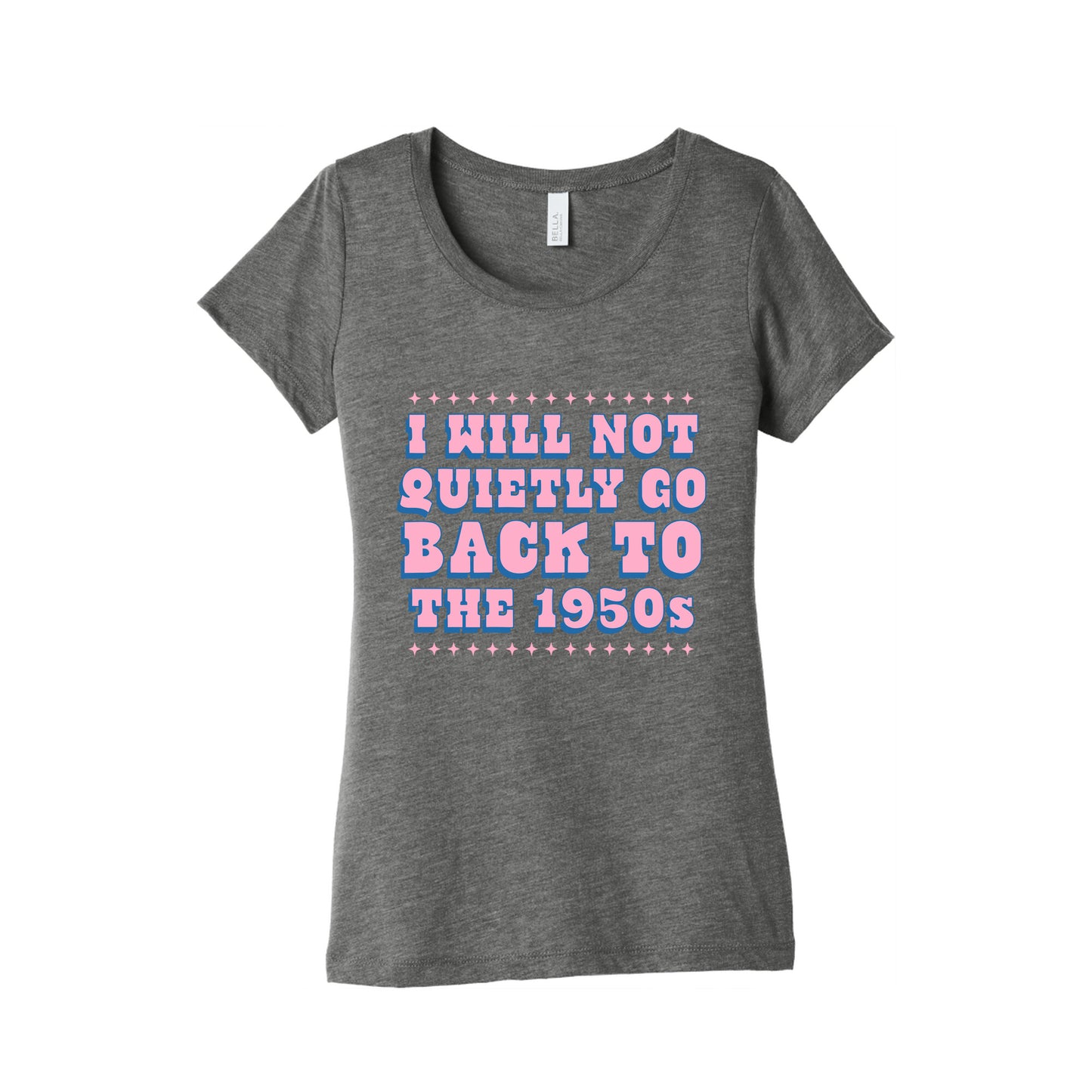 Back to the 1950s Womens Triblend Tee