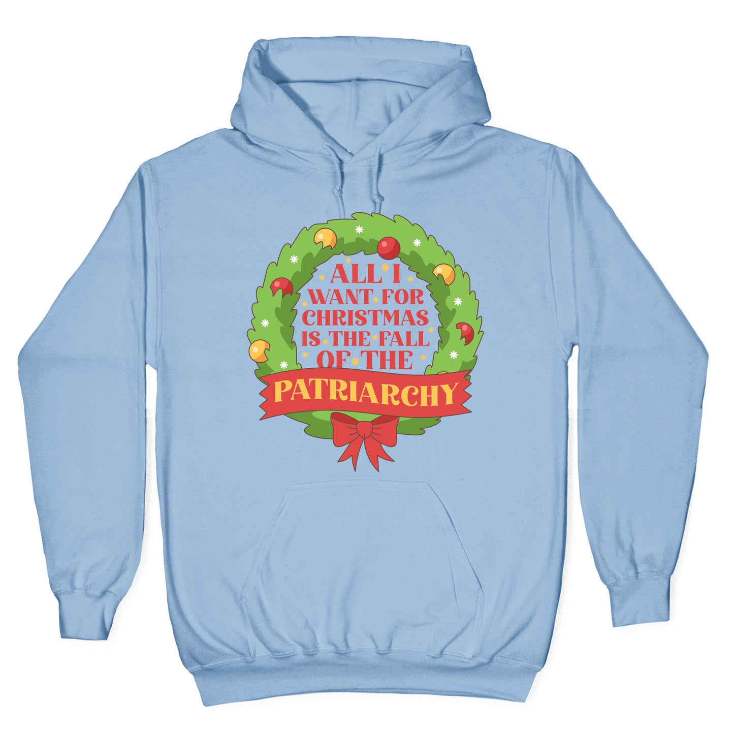 Fall of the Patriarchy Christmas Hoodie