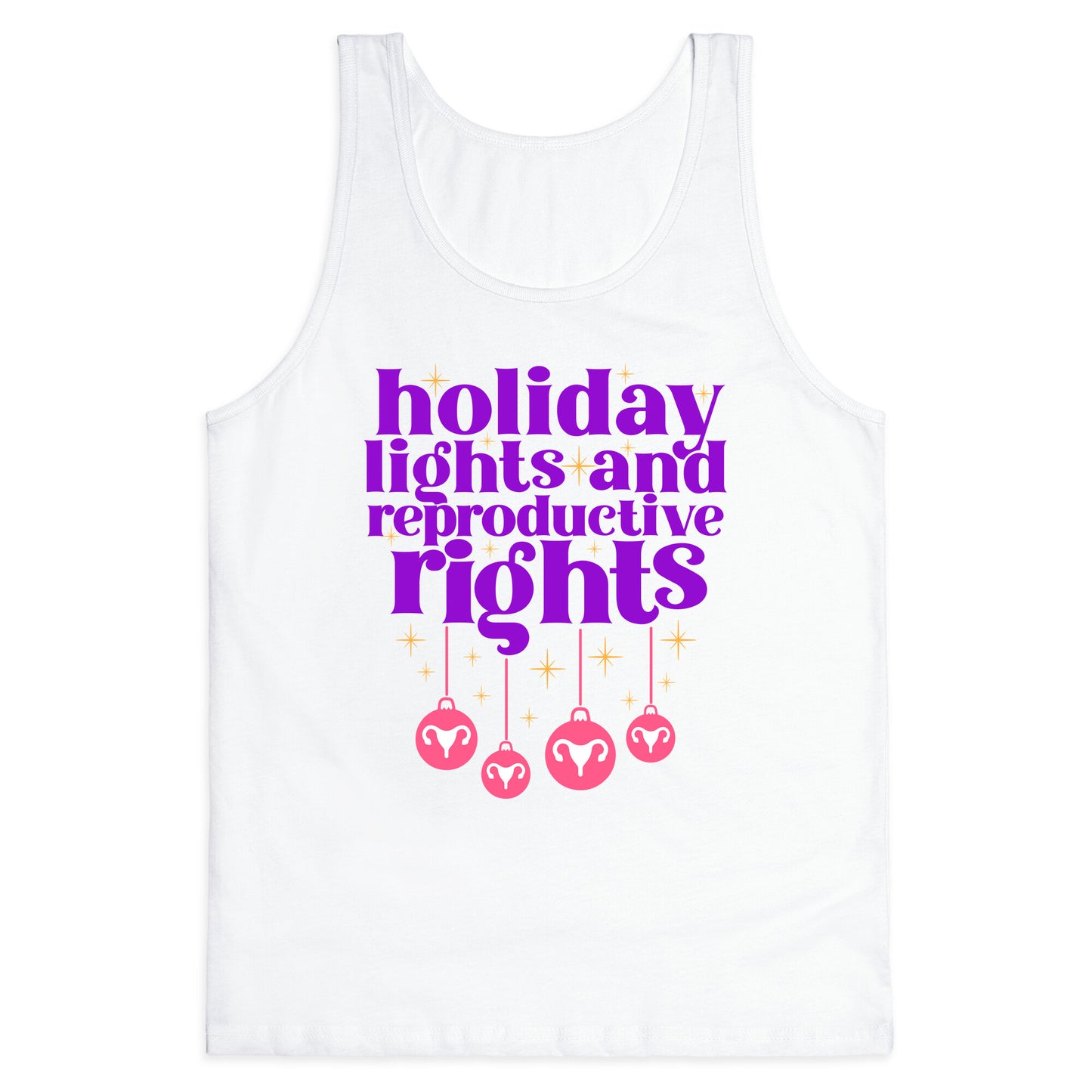 Holiday Lights & Reproductive Rights Tank Top
