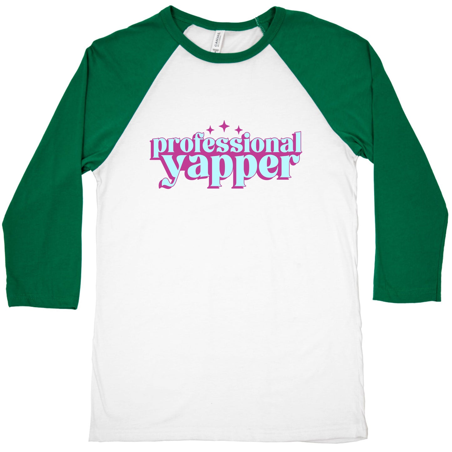Professional Yapper Baseball Tee