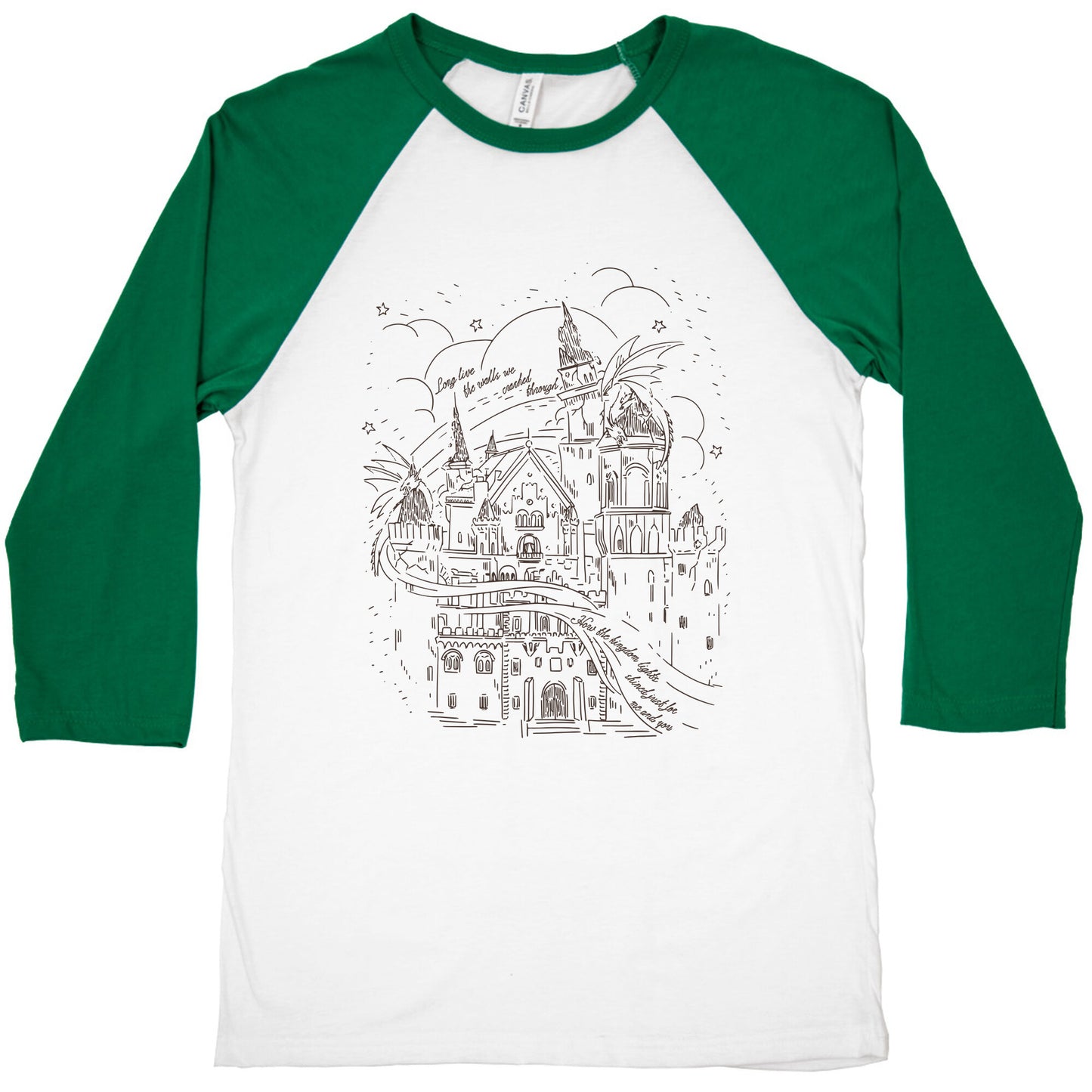 How the Kingdom Lights Shined Baseball Tee