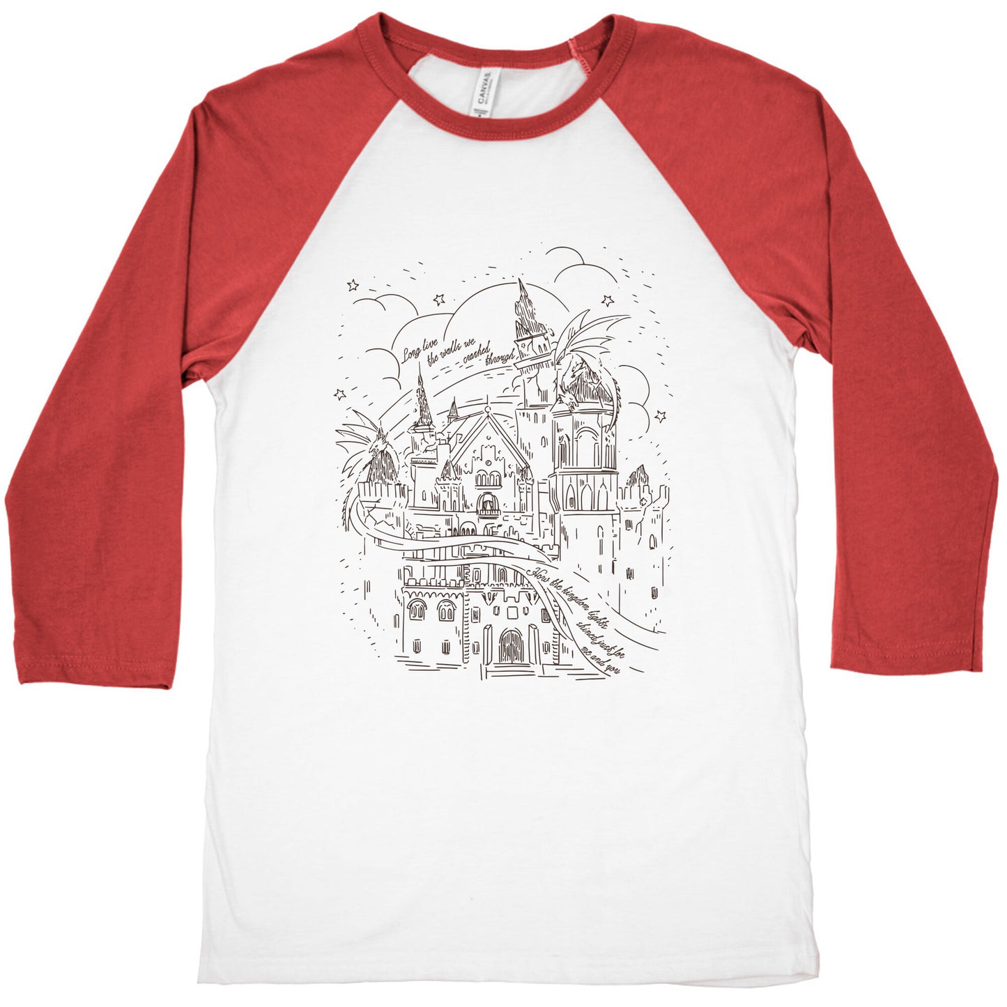 How the Kingdom Lights Shined Baseball Tee