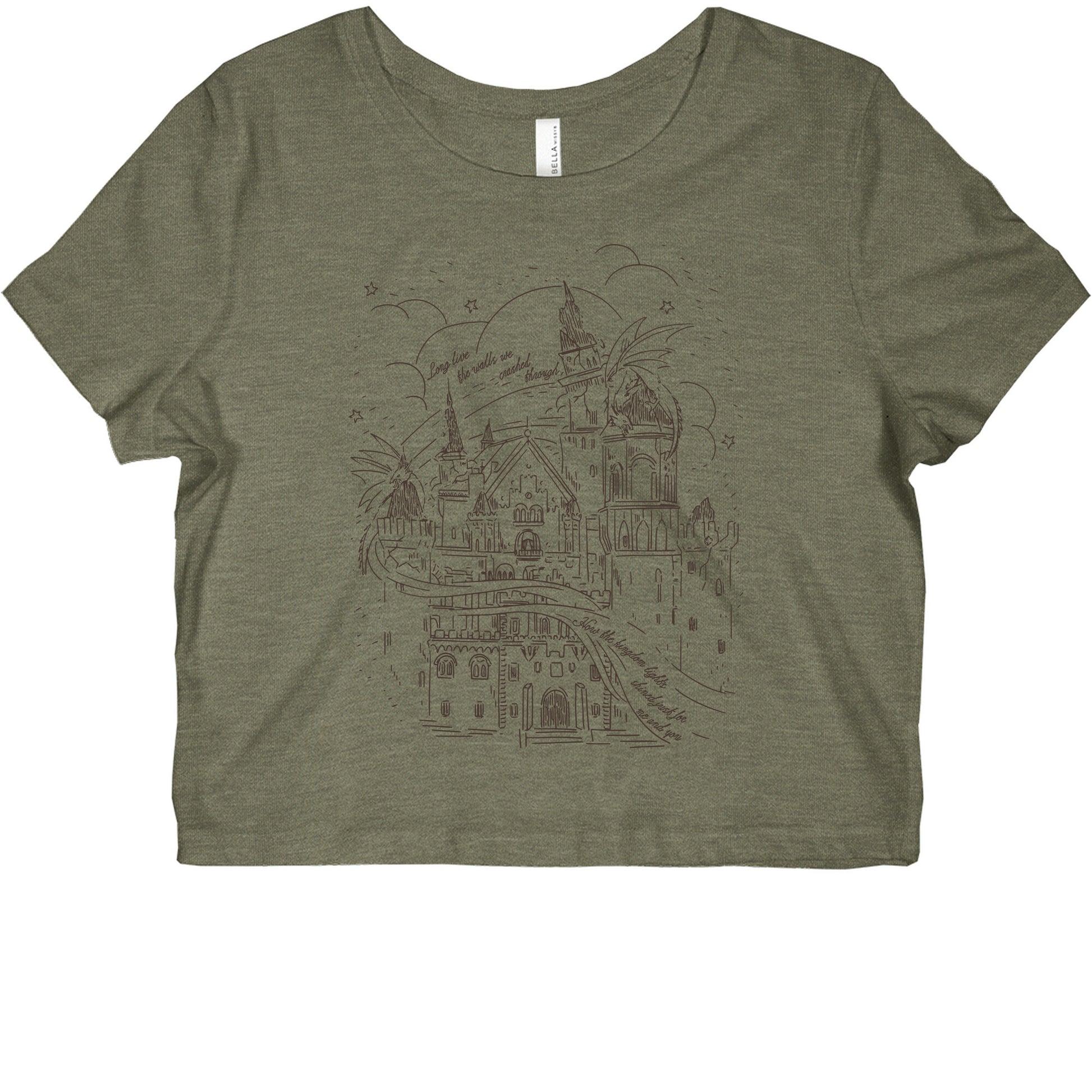 How the Kingdom Lights Shined Graphic Baby Tee