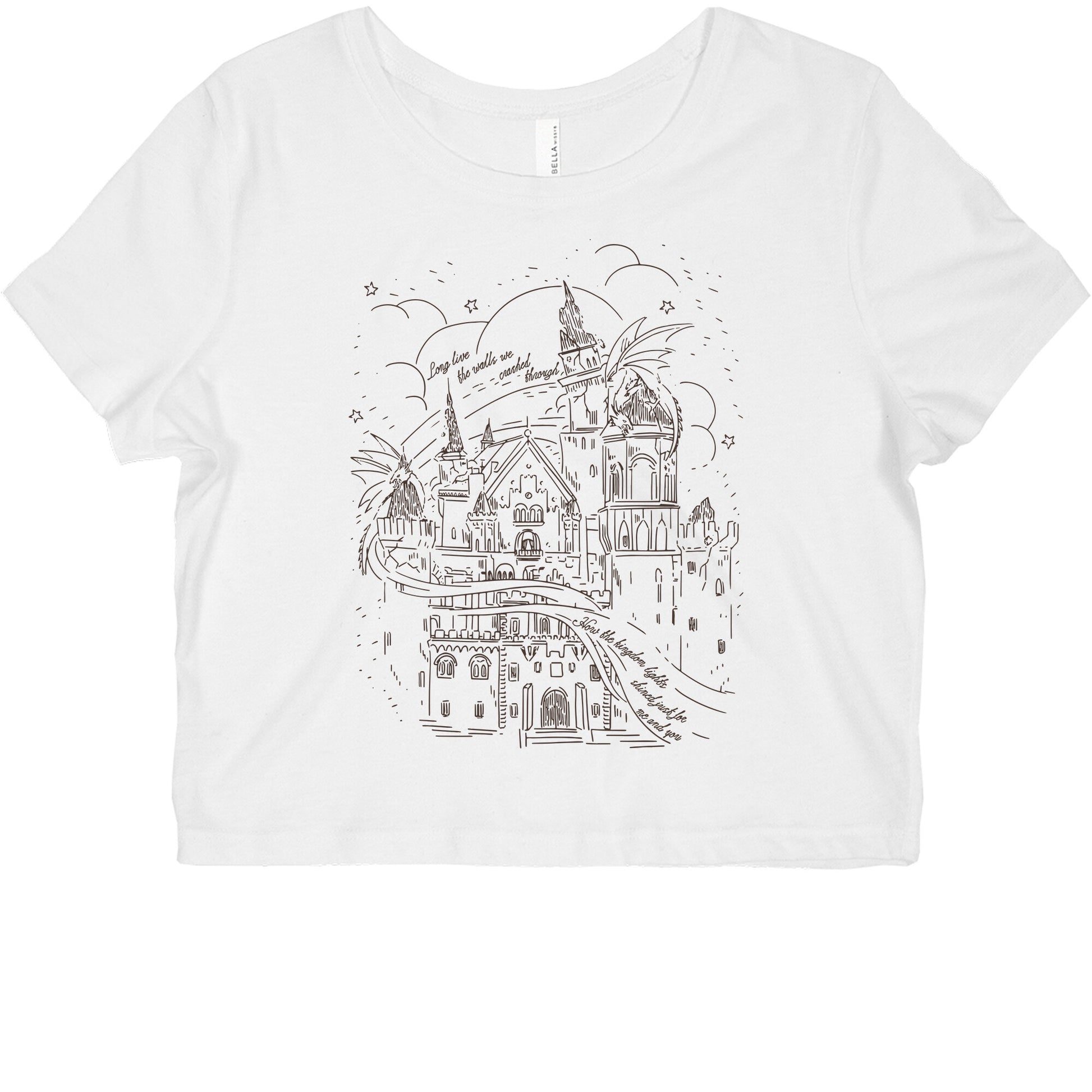 How the Kingdom Lights Shined Graphic Baby Tee