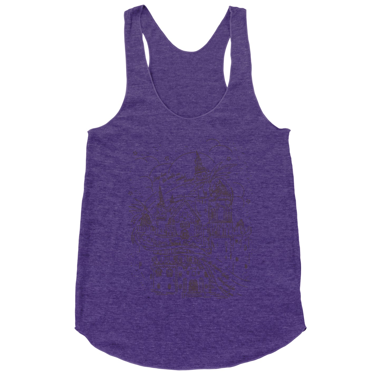 How the Kingdom Lights Shined Racerback Tank