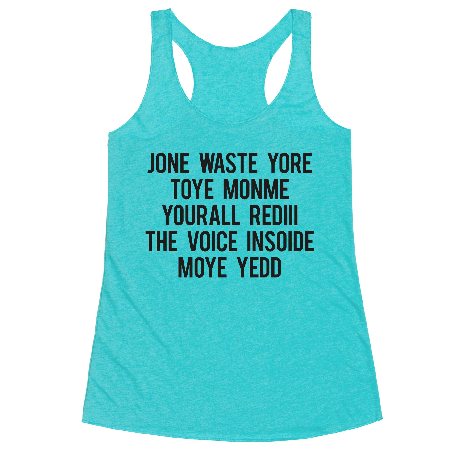 Blink 182 I Miss You Racerback Tank