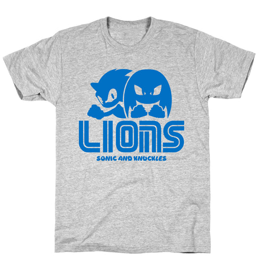 Sonic and Knuckles Lions T-Shirt