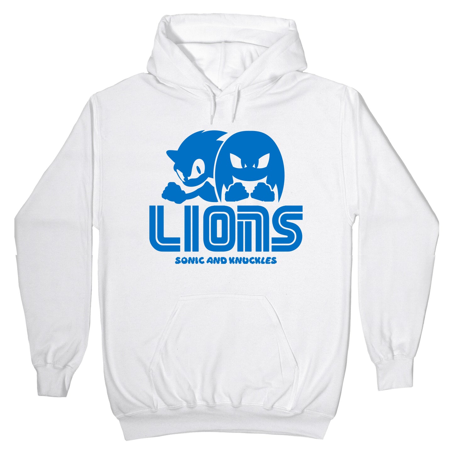 Sonic and Knuckles Lions Hoodie