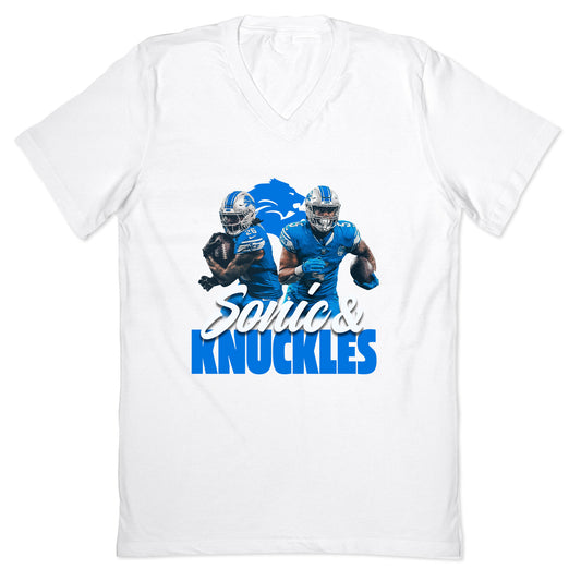 Sonic Knuckles Lions V-Neck
