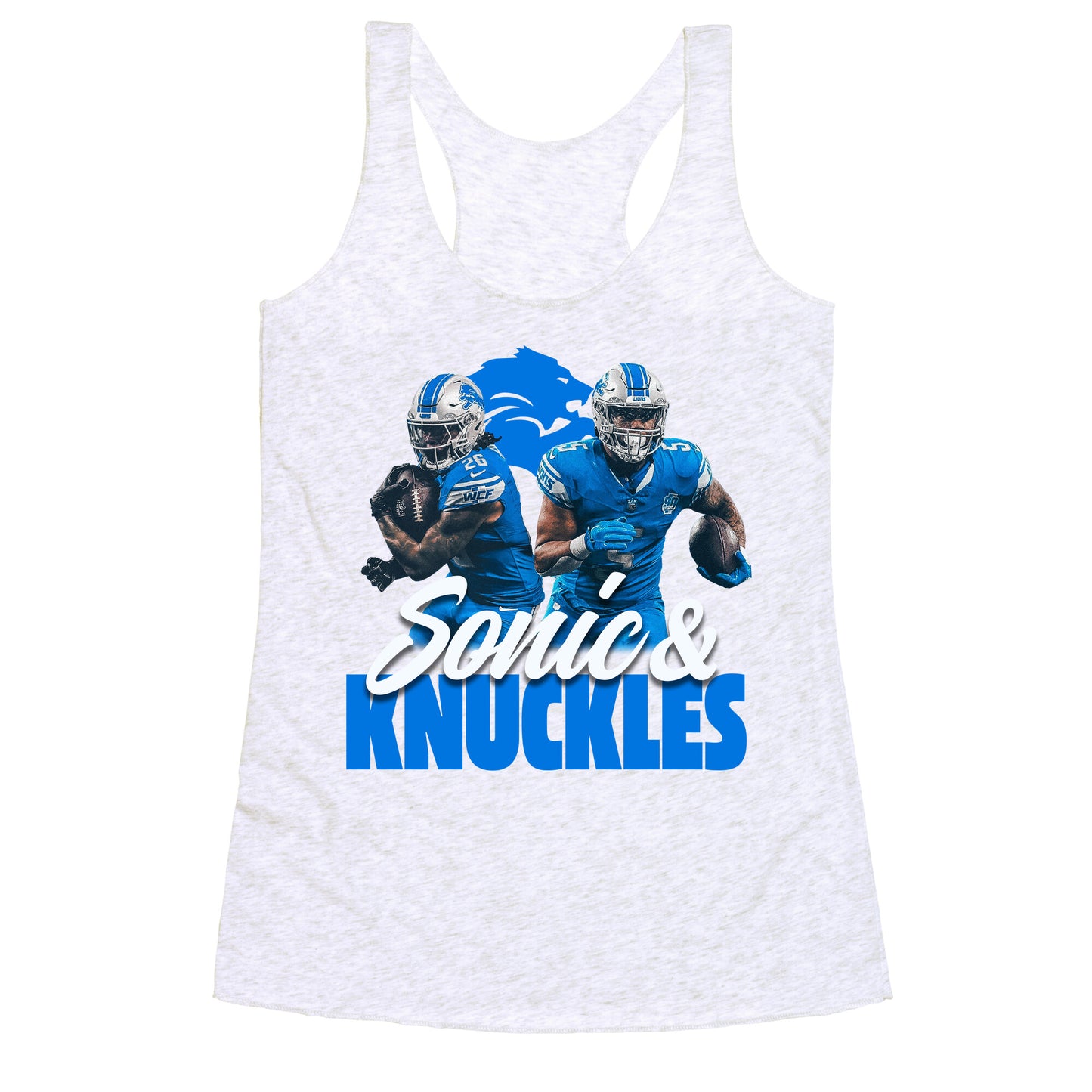 Sonic Knuckles Lions Racerback Tank