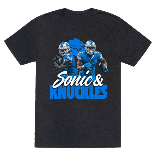 Sonic Knuckles Lions Unisex Triblend Tee