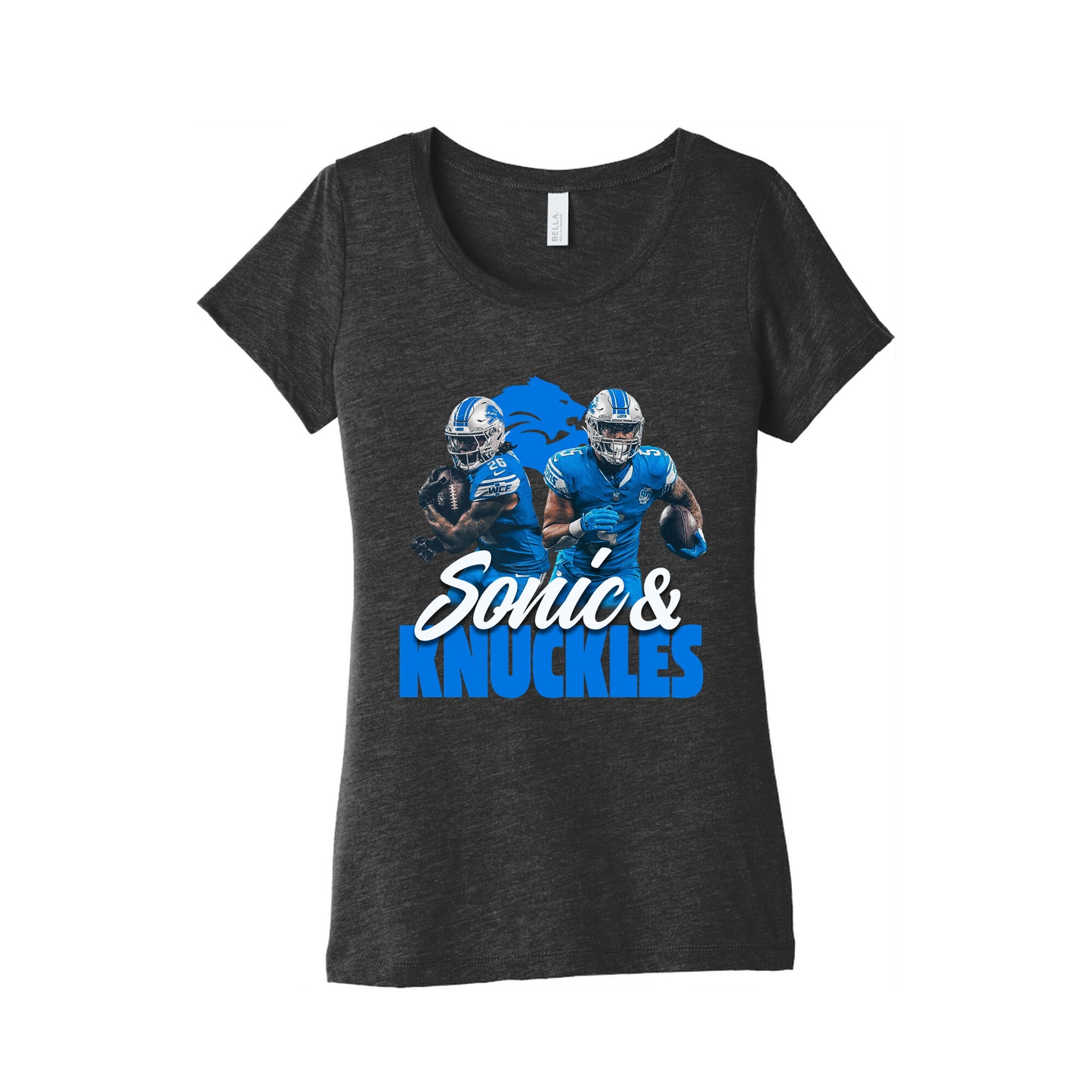 Sonic Knuckles Lions Womens Triblend Tee