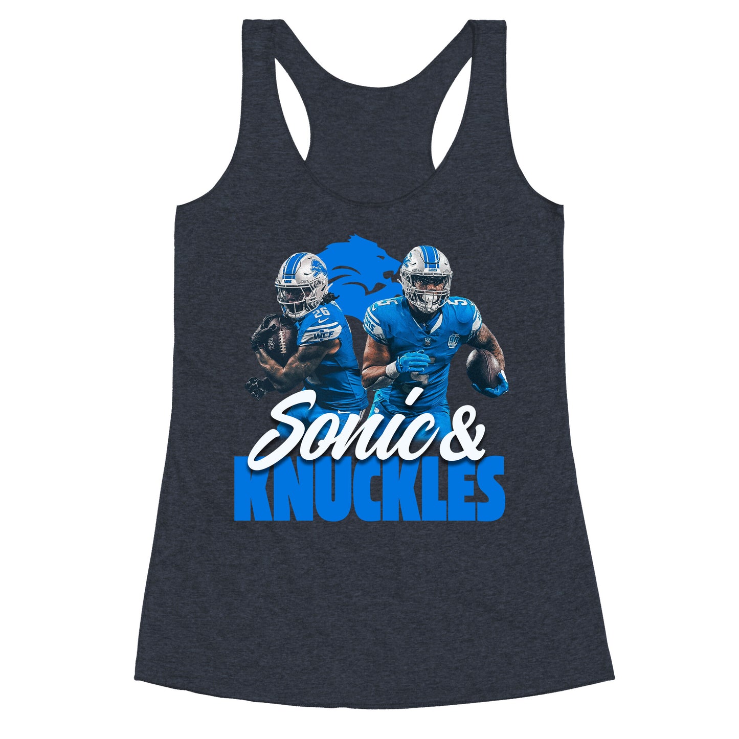 Sonic Knuckles Lions Racerback Tank