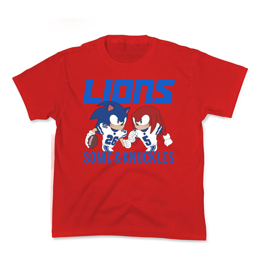 Lions Sonic and Knuckles Kids Tee