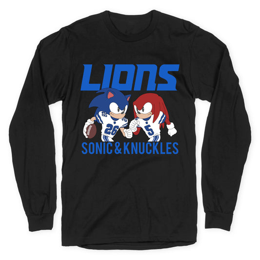 Lions Sonic and Knuckles Longsleeve Tee