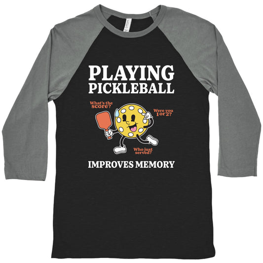 Playing Pickleball Improves Memory Baseball Tee