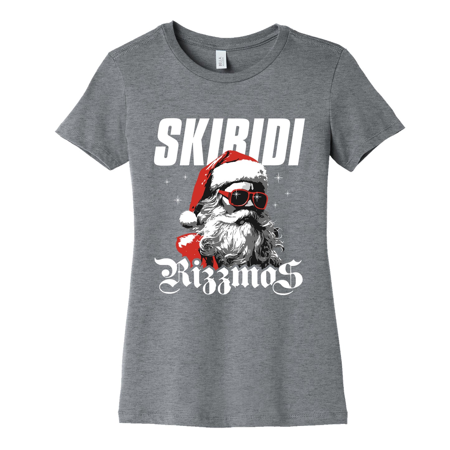 Skibidi Rizzmas Womens Cotton Tee