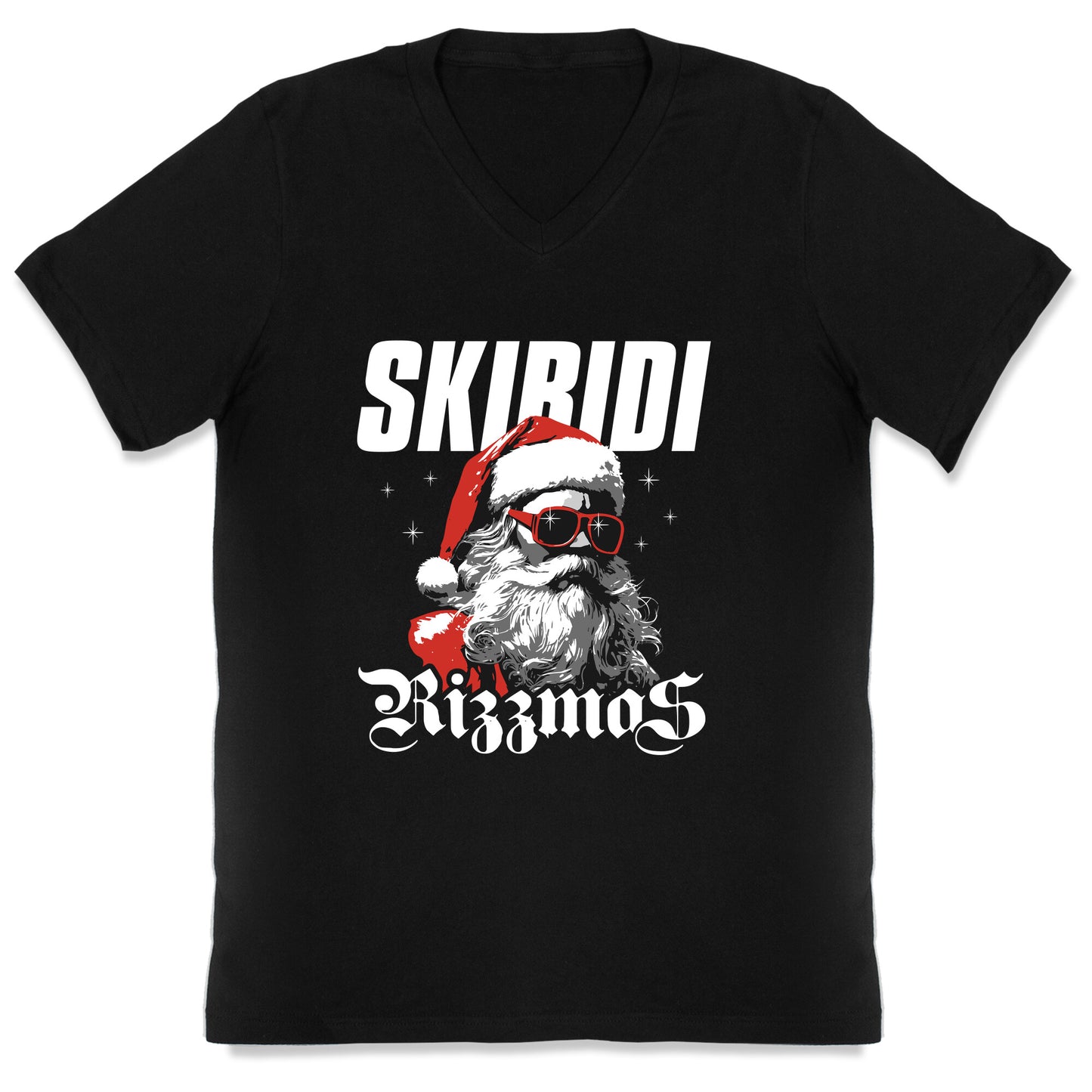 Skibidi Rizzmas V-Neck