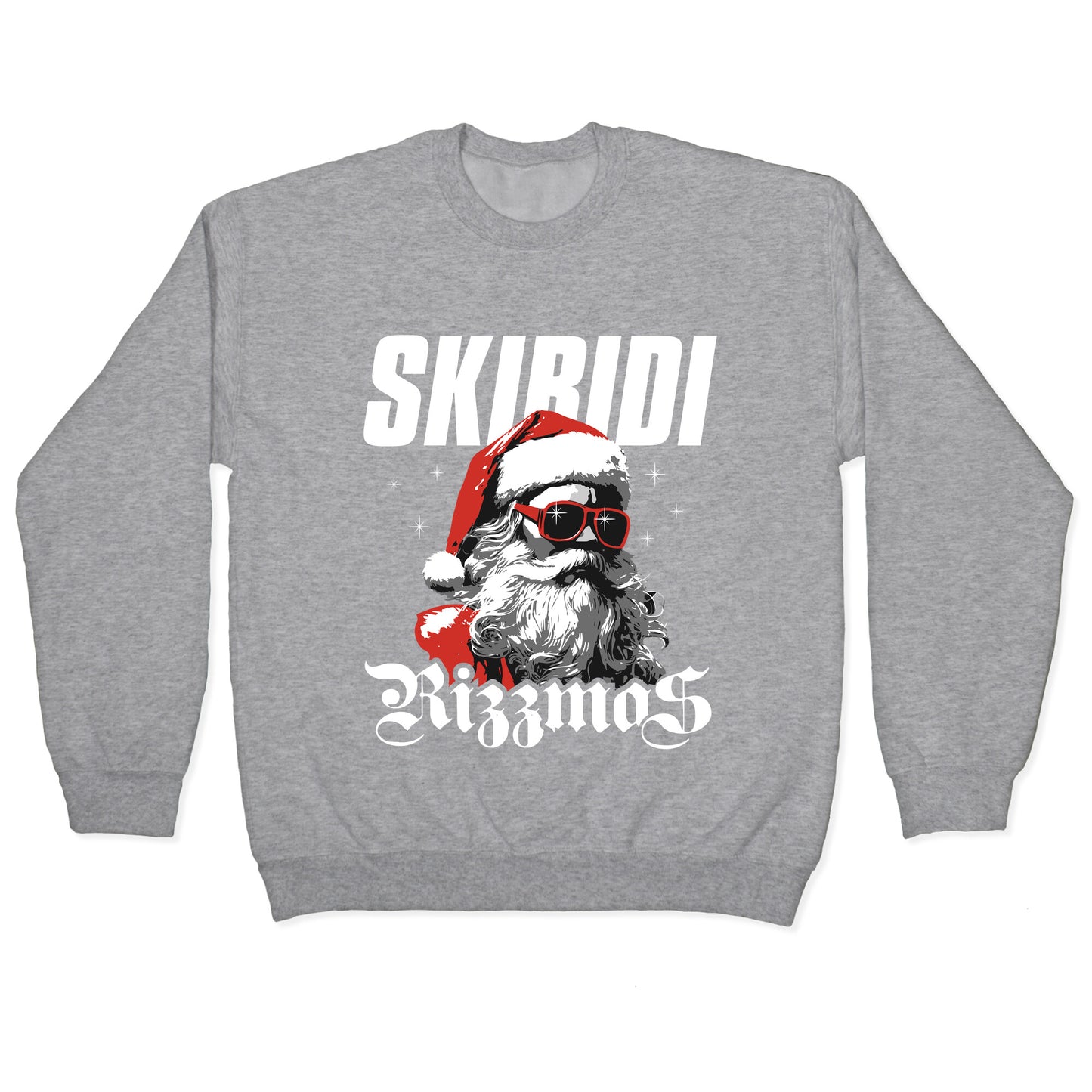 Skibidi Rizzmas Crewneck Sweatshirt