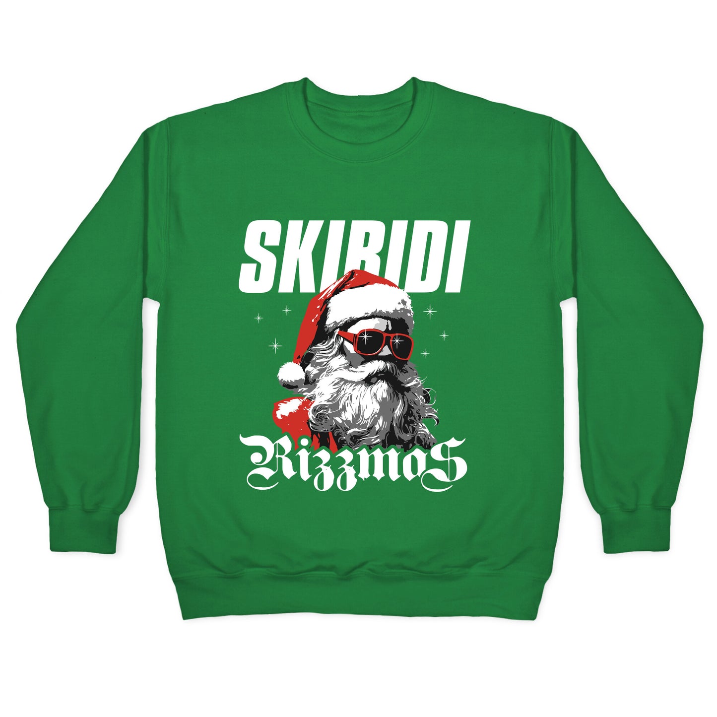 Skibidi Rizzmas Crewneck Sweatshirt