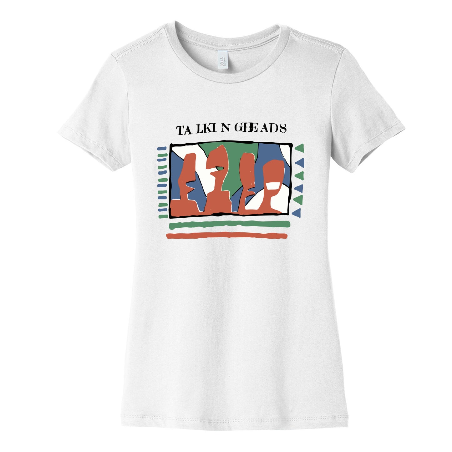 Talking Heads Womens Cotton Tee