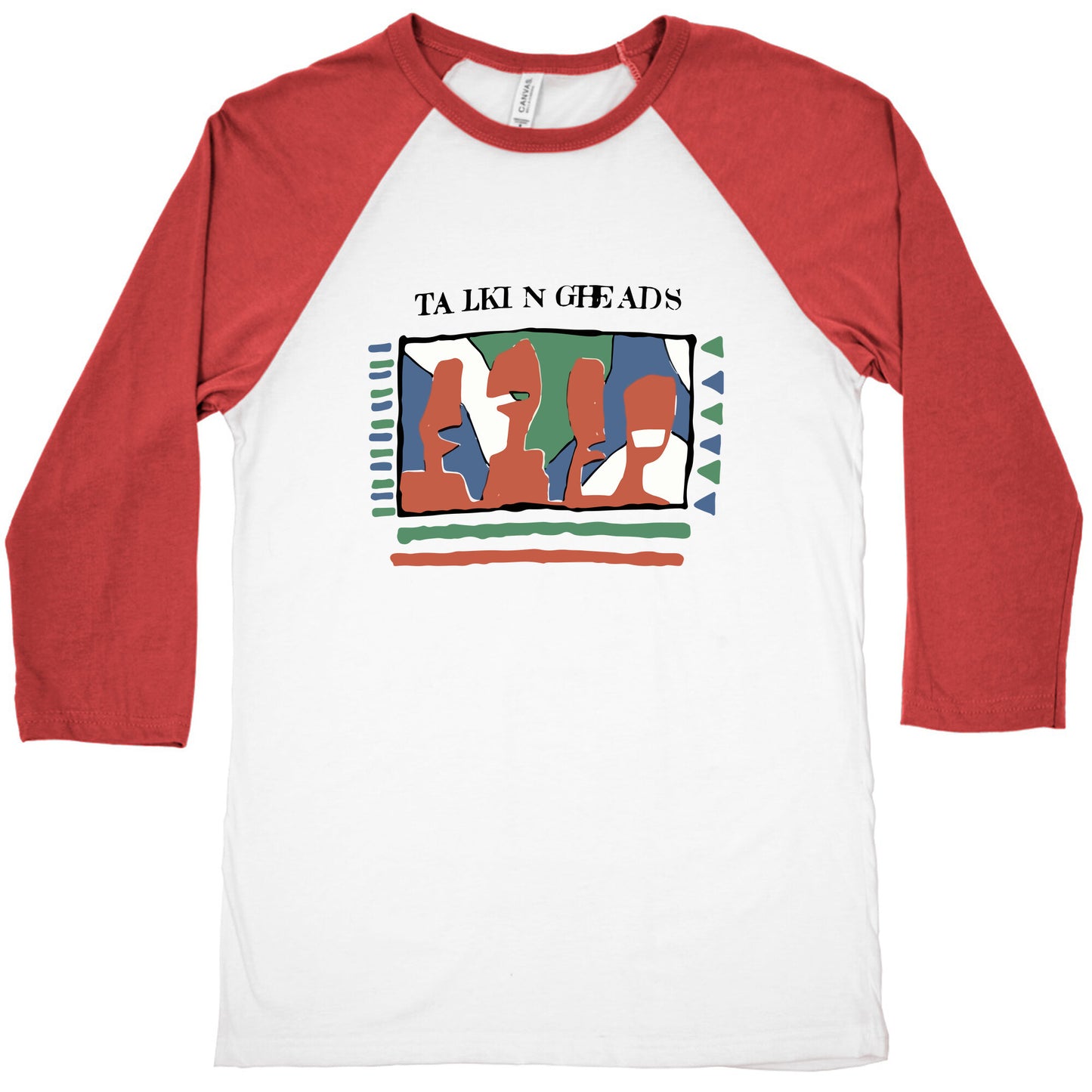 Talking Heads Baseball Tee