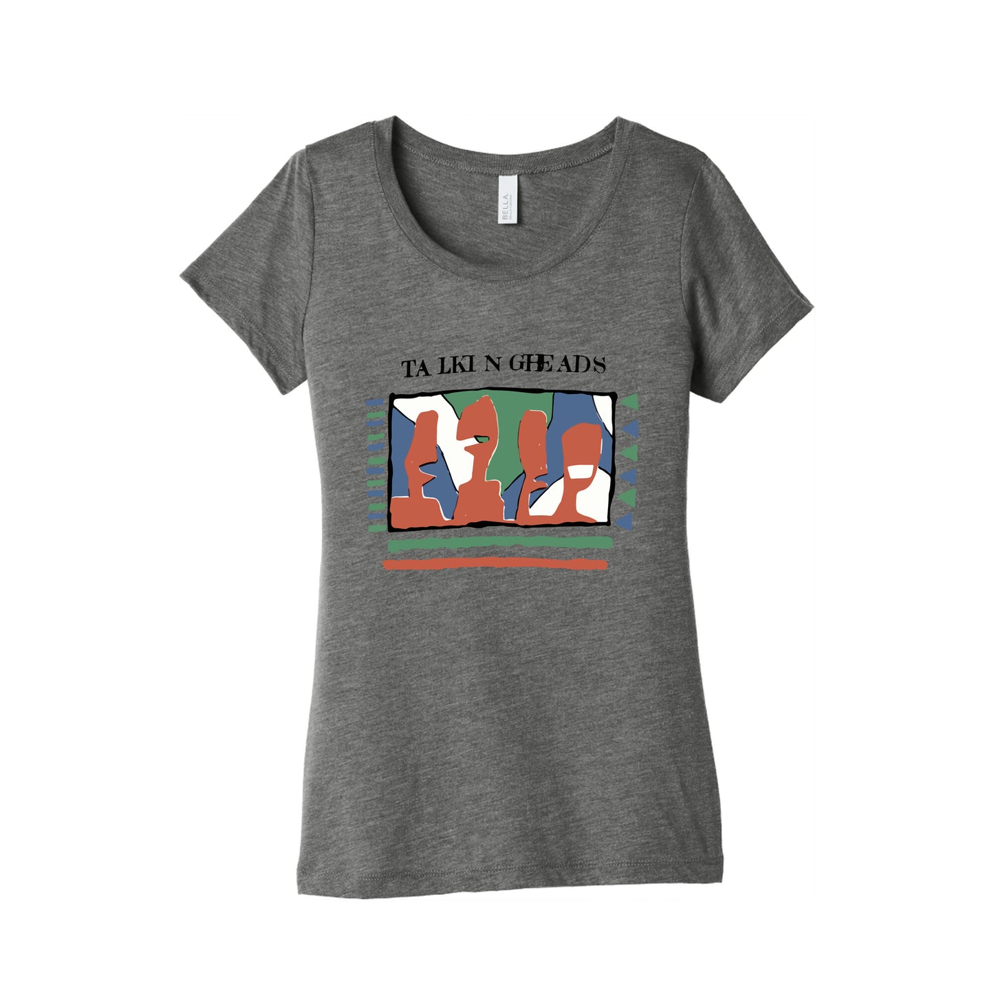 Talking Heads Womens Triblend Tee
