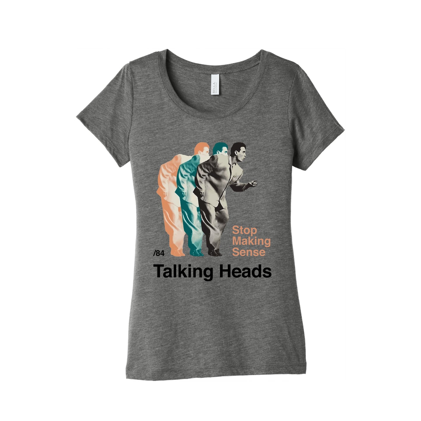Talking Heads Band Womens Triblend Tee