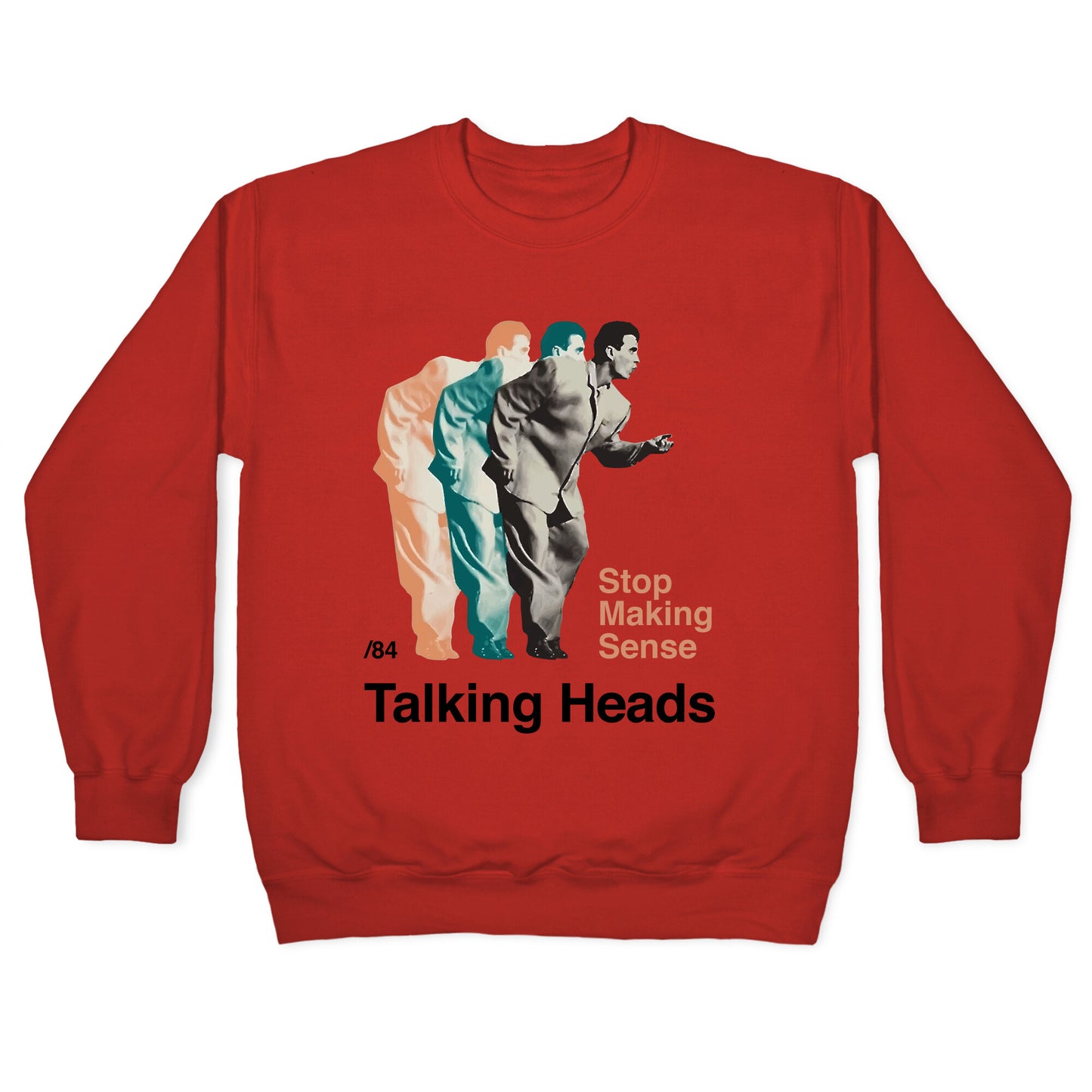 Talking Heads Band Crewneck Sweatshirt