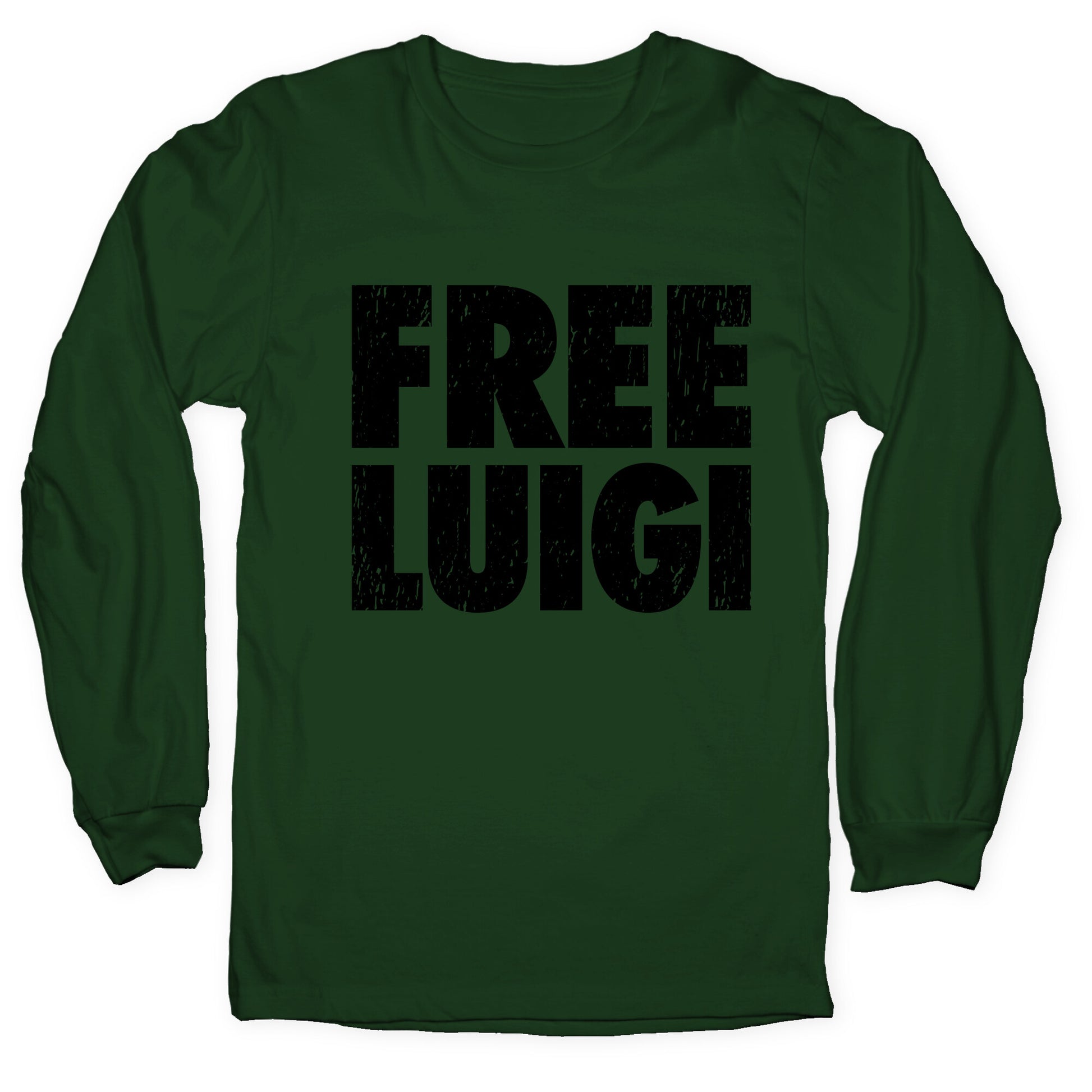 Free Luigi Longsleeve Tee